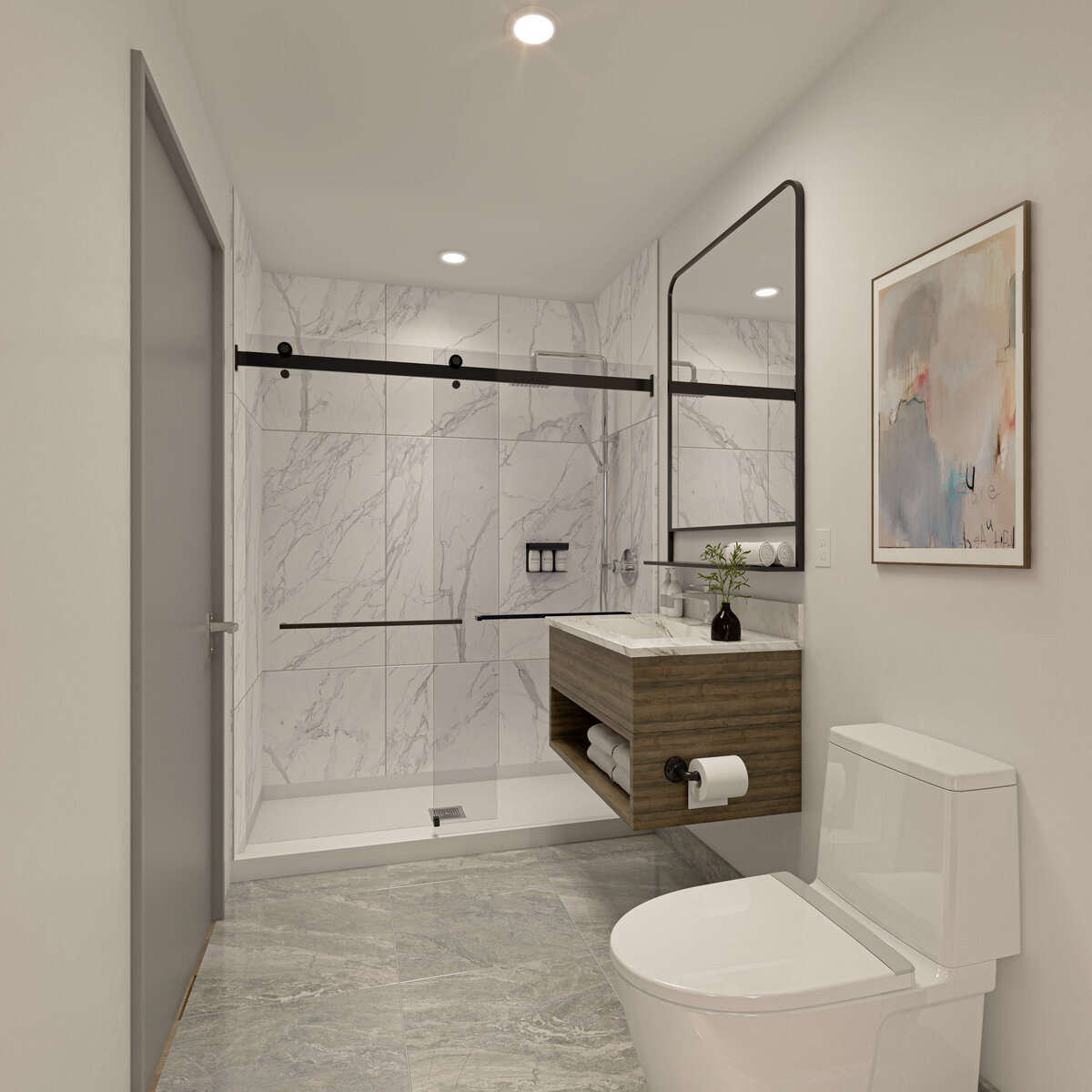 Double with Double Bed