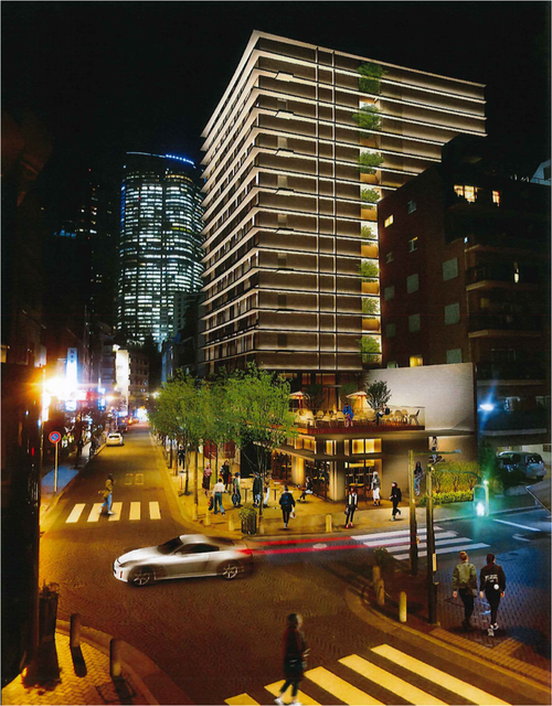 The Lively Azabujuban Tokyo