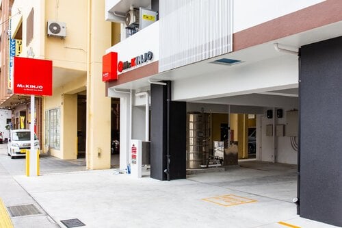 Mr. KINJO in ShantiVan TSUBOGAWA Station