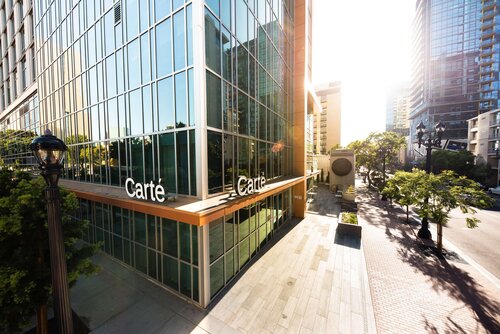 Carte Hotel San Diego Downtown, C C by Hilton