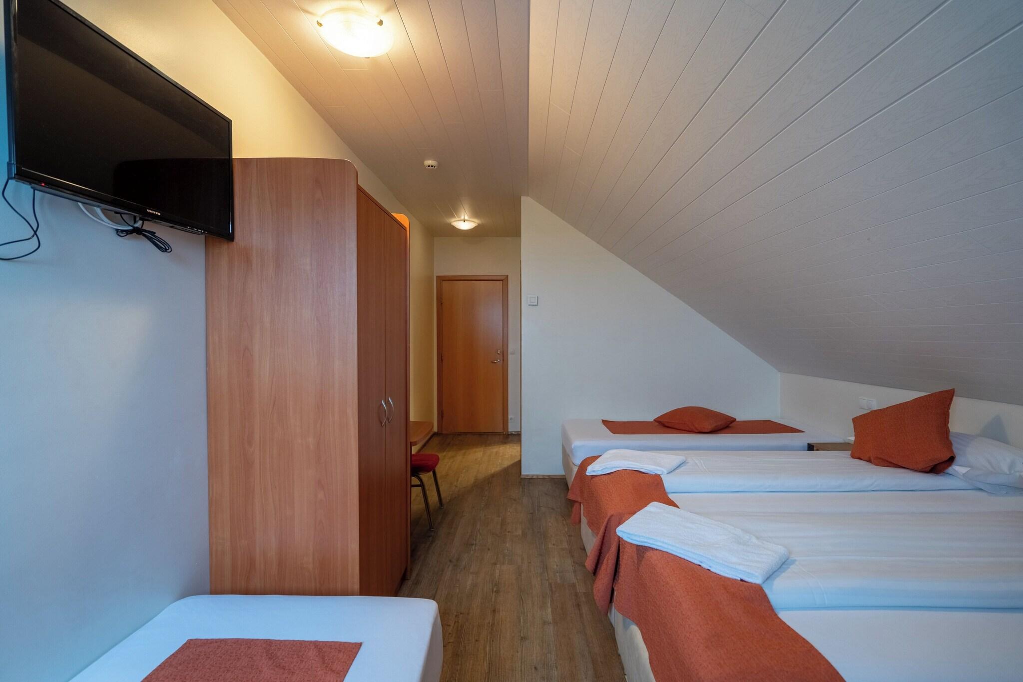 Triple with Double Bed