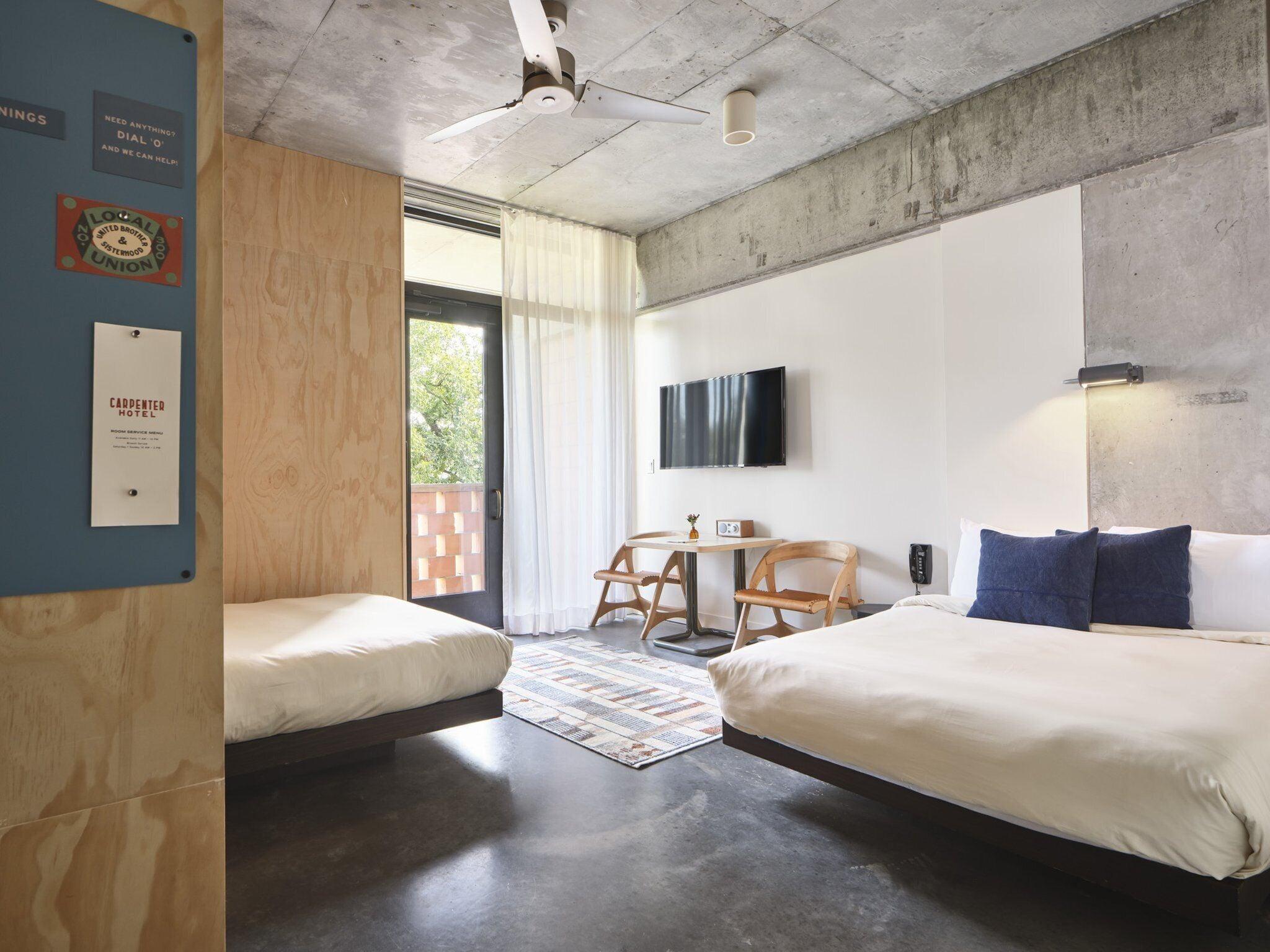 Double Two Double Beds