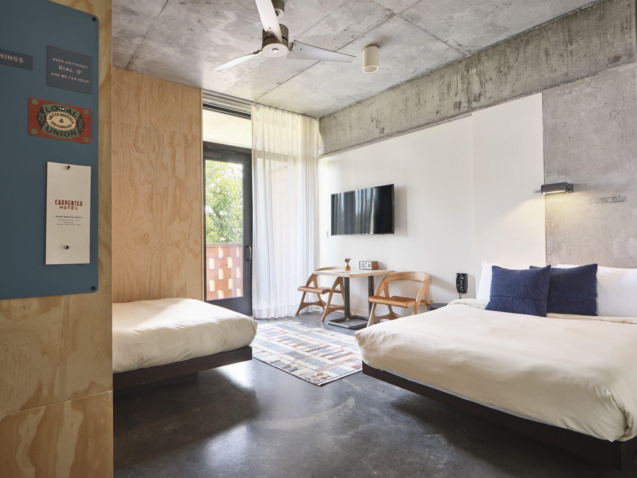 Double Two Double Beds