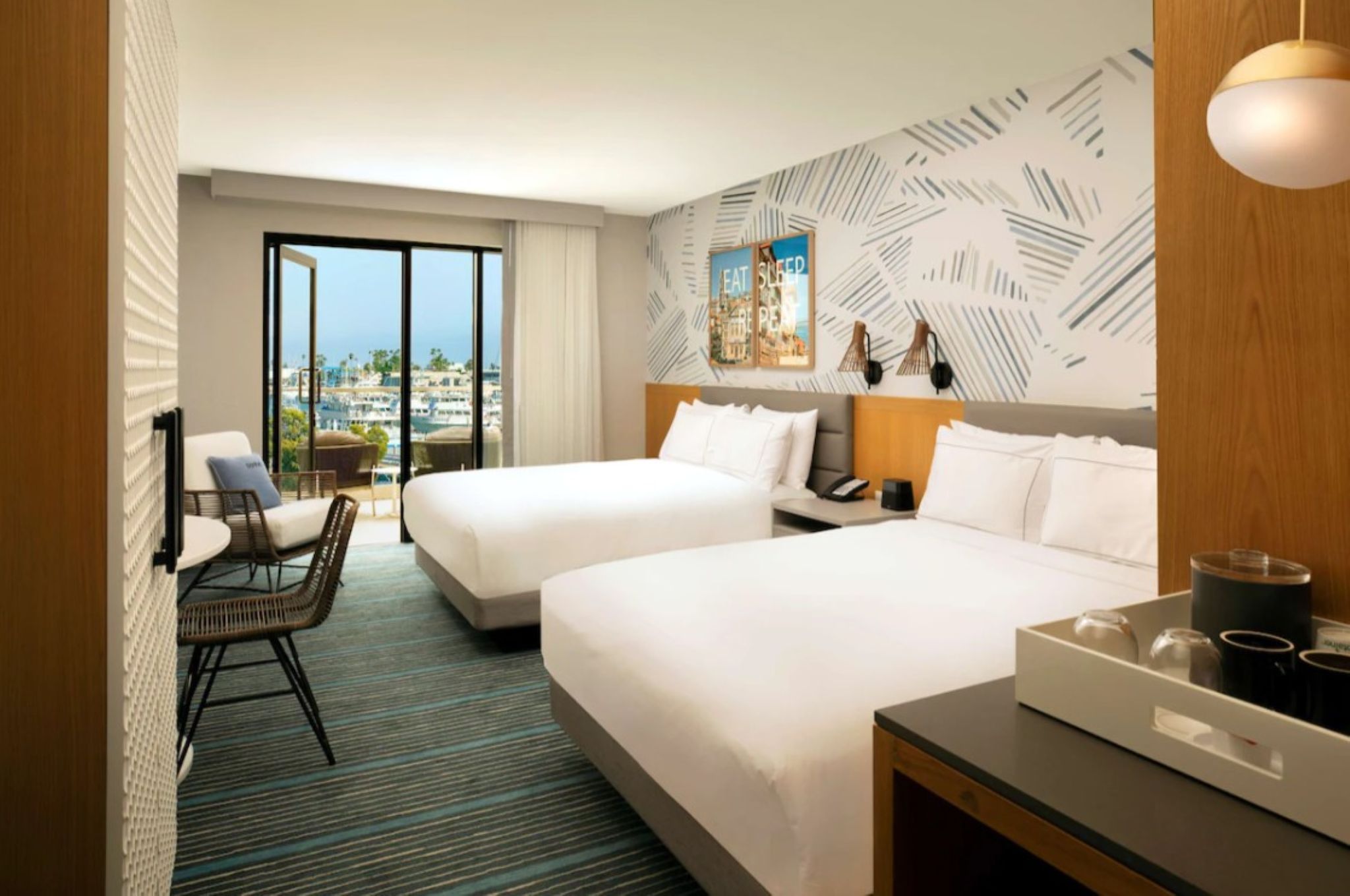 Double Two Queen Beds
