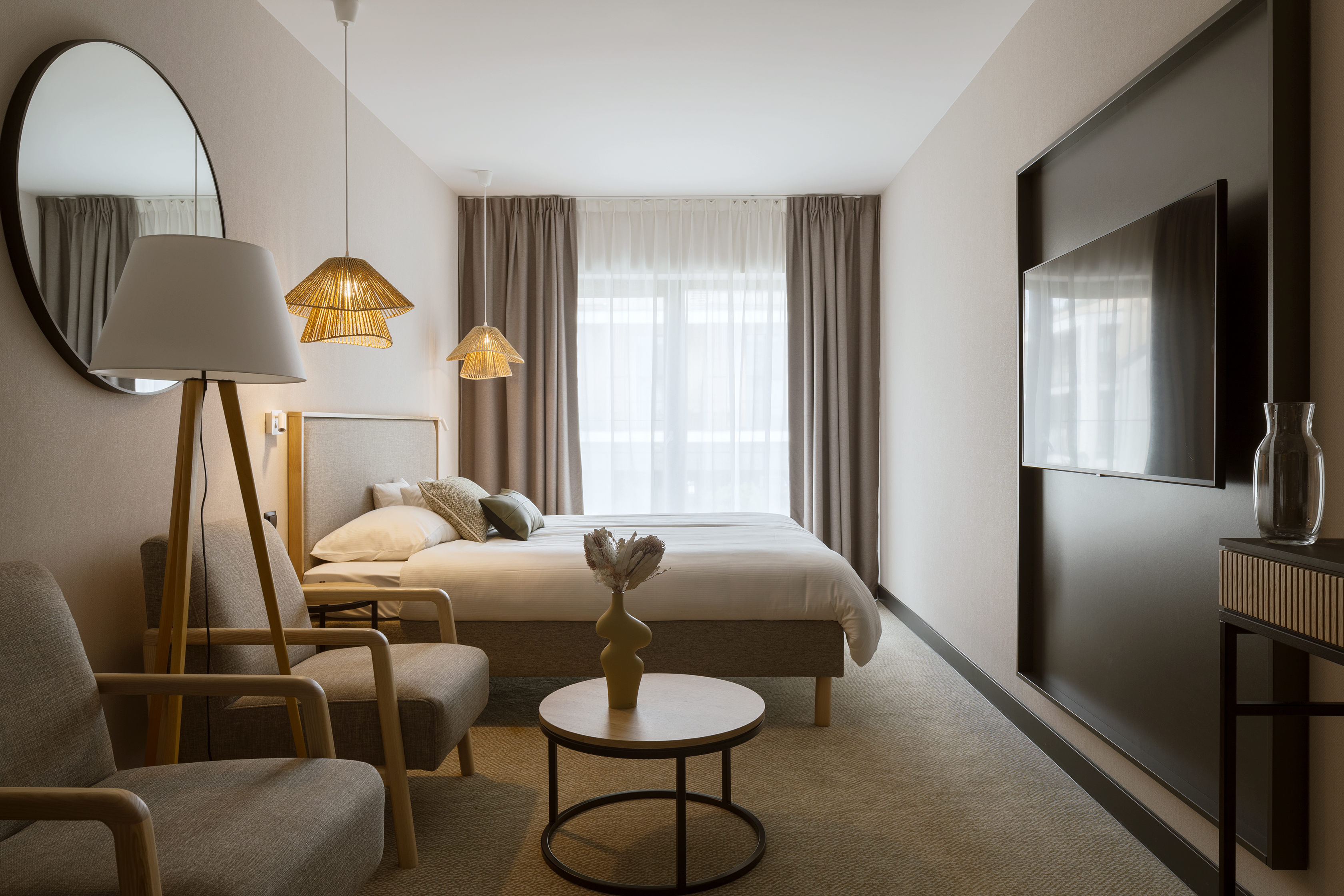 Double One Bedroom One Bathroom