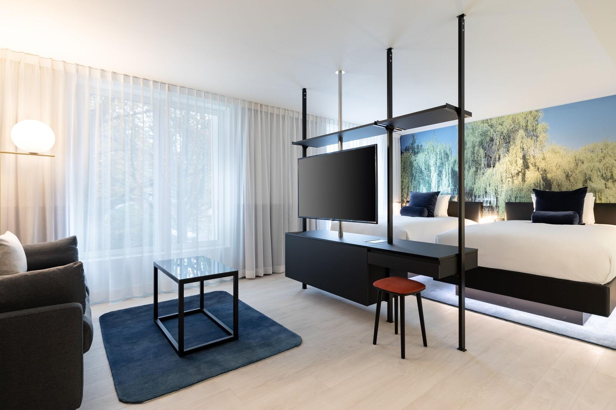 Studio Deluxe Two Double Beds