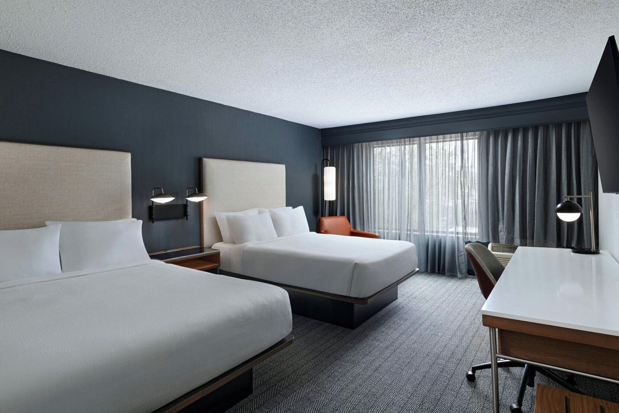 Double Two Queen Beds