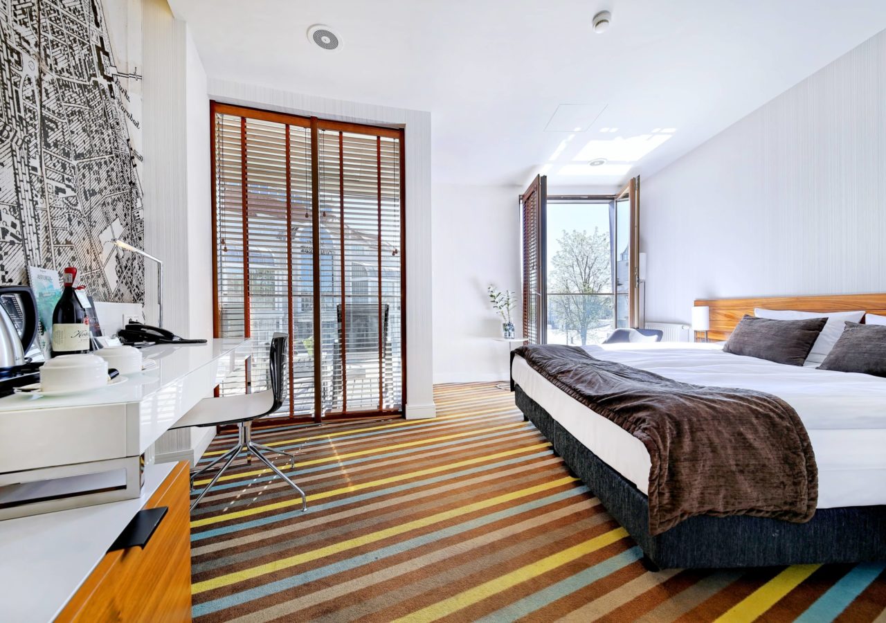 Double Single Deluxe with Balcony