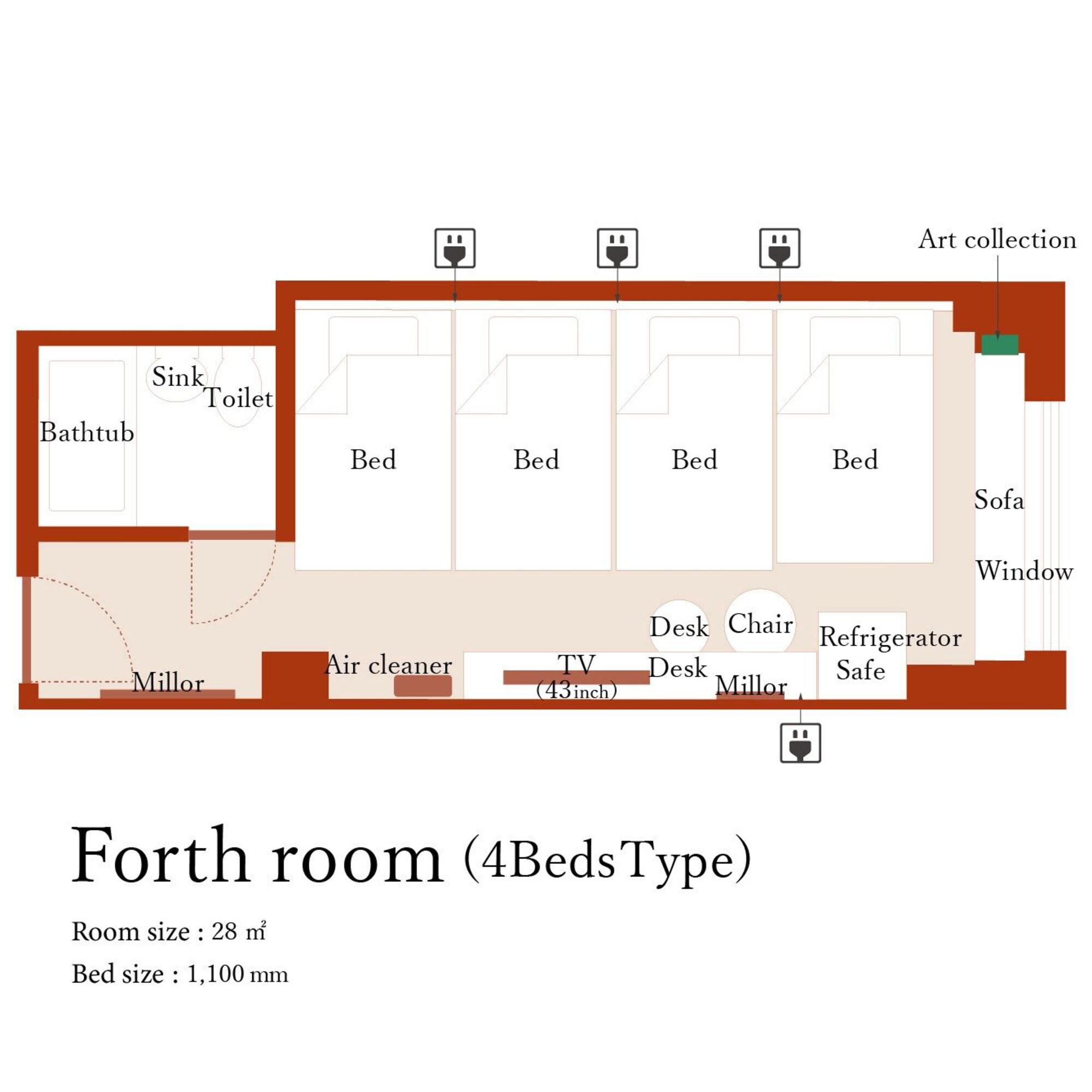 Single with Double Bed
