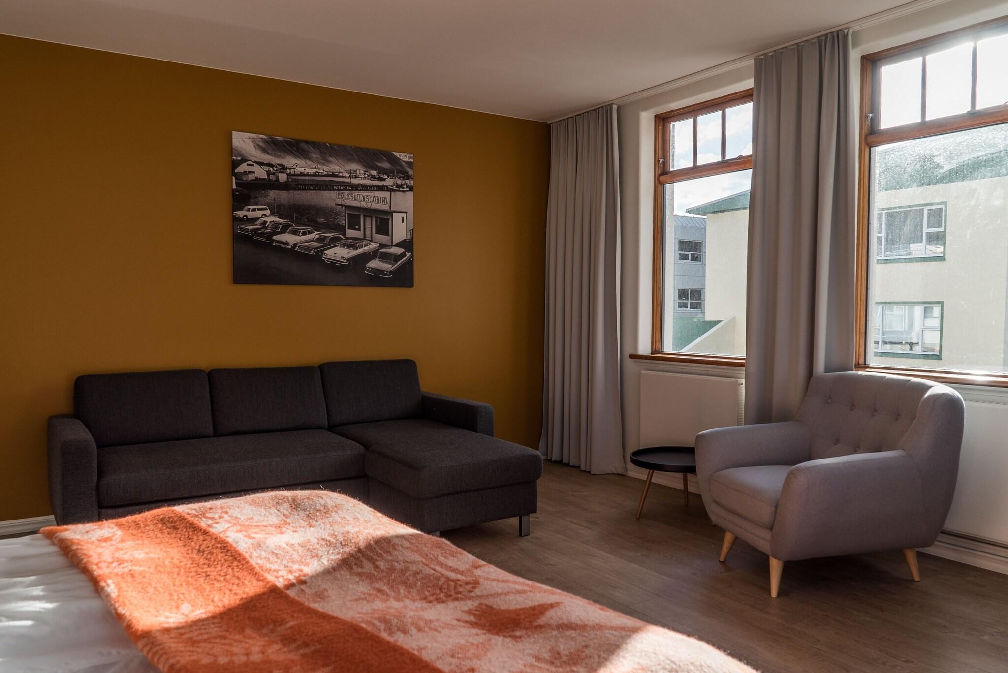 Quadruple with Double Bed