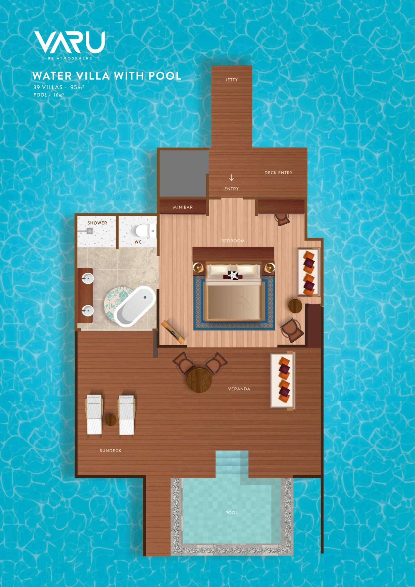 Villa Pool View King Bed