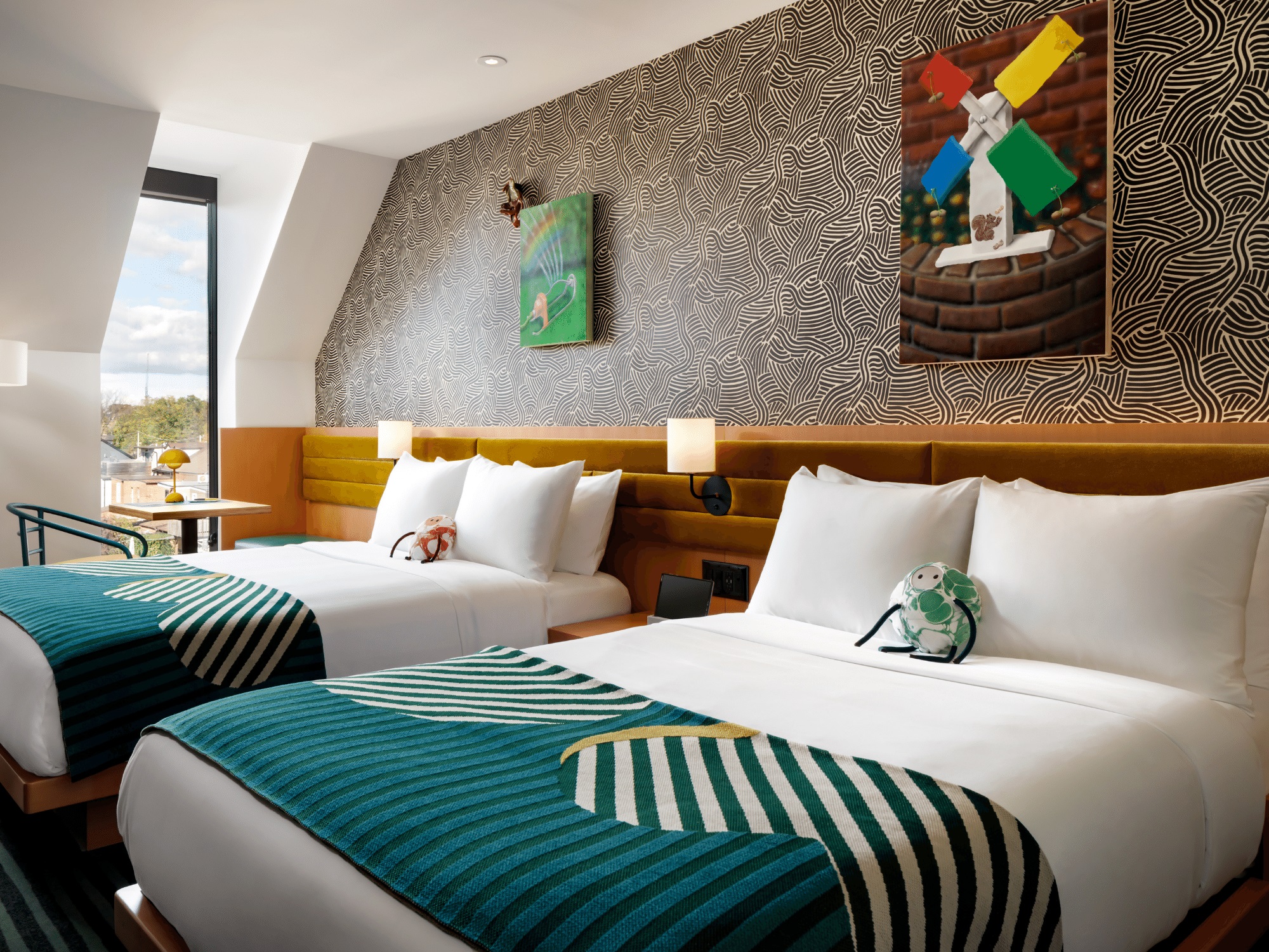 Room Two Double Beds