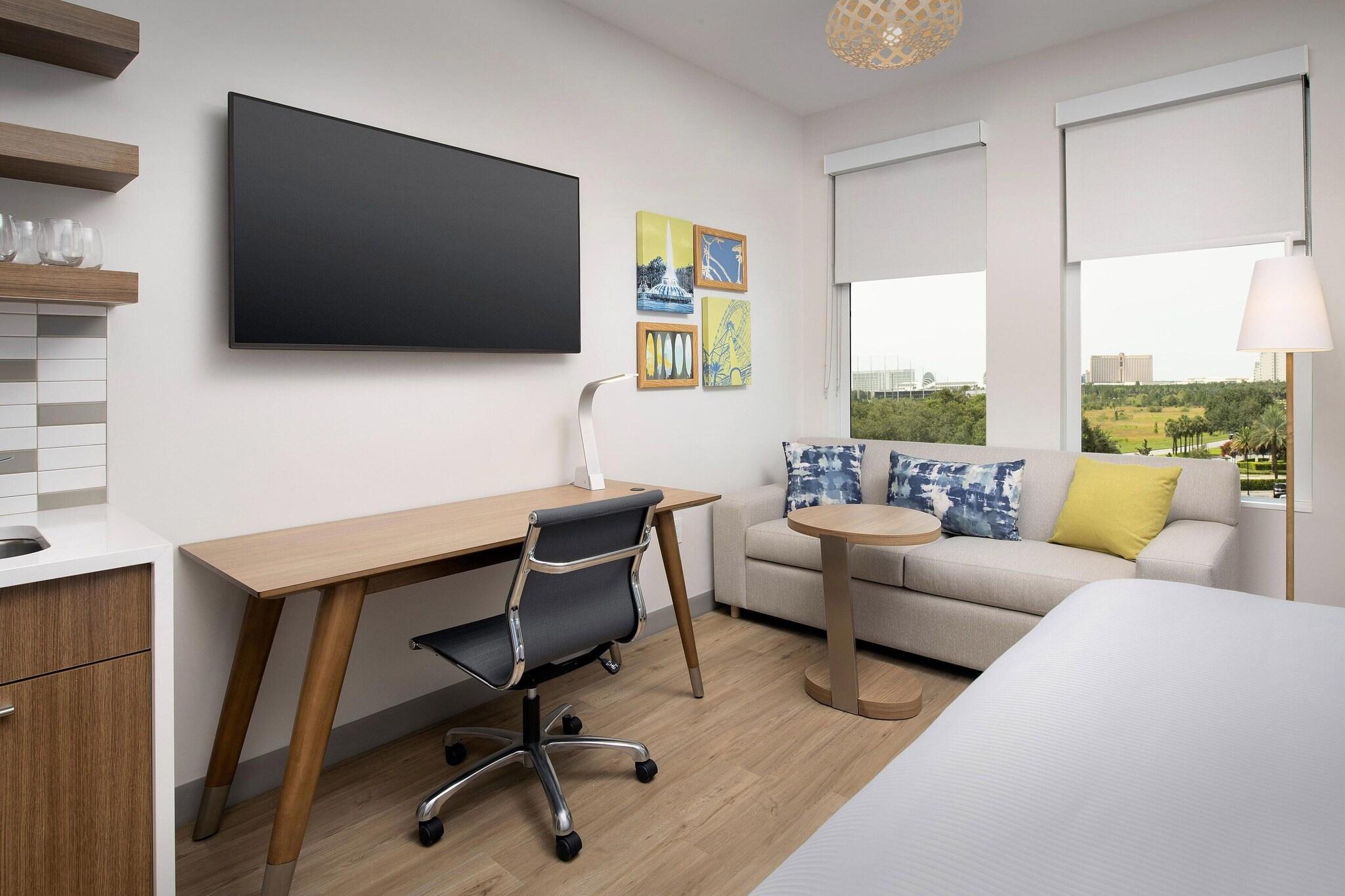 Studio King Size Bed