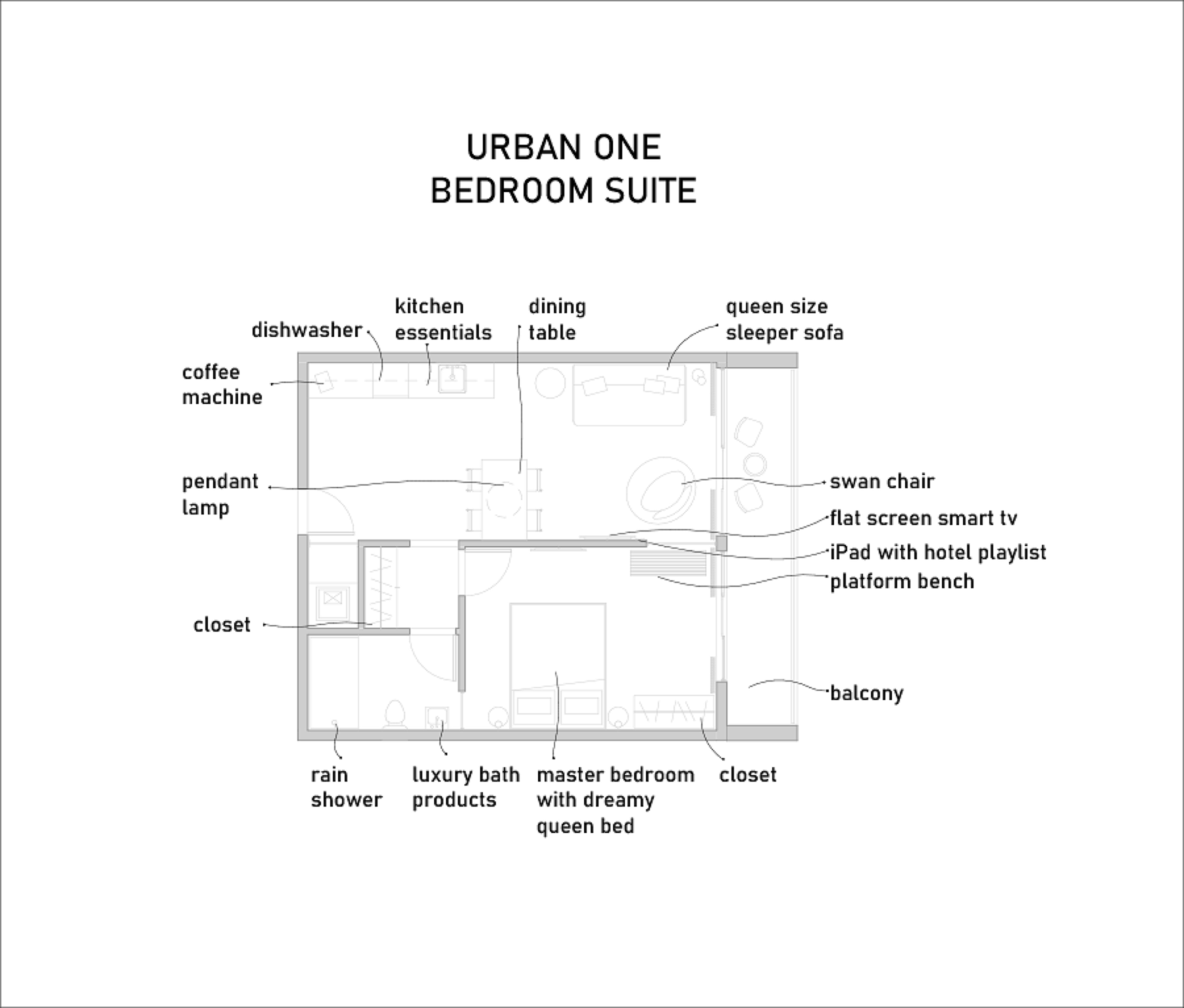 Suite One Bedroom
