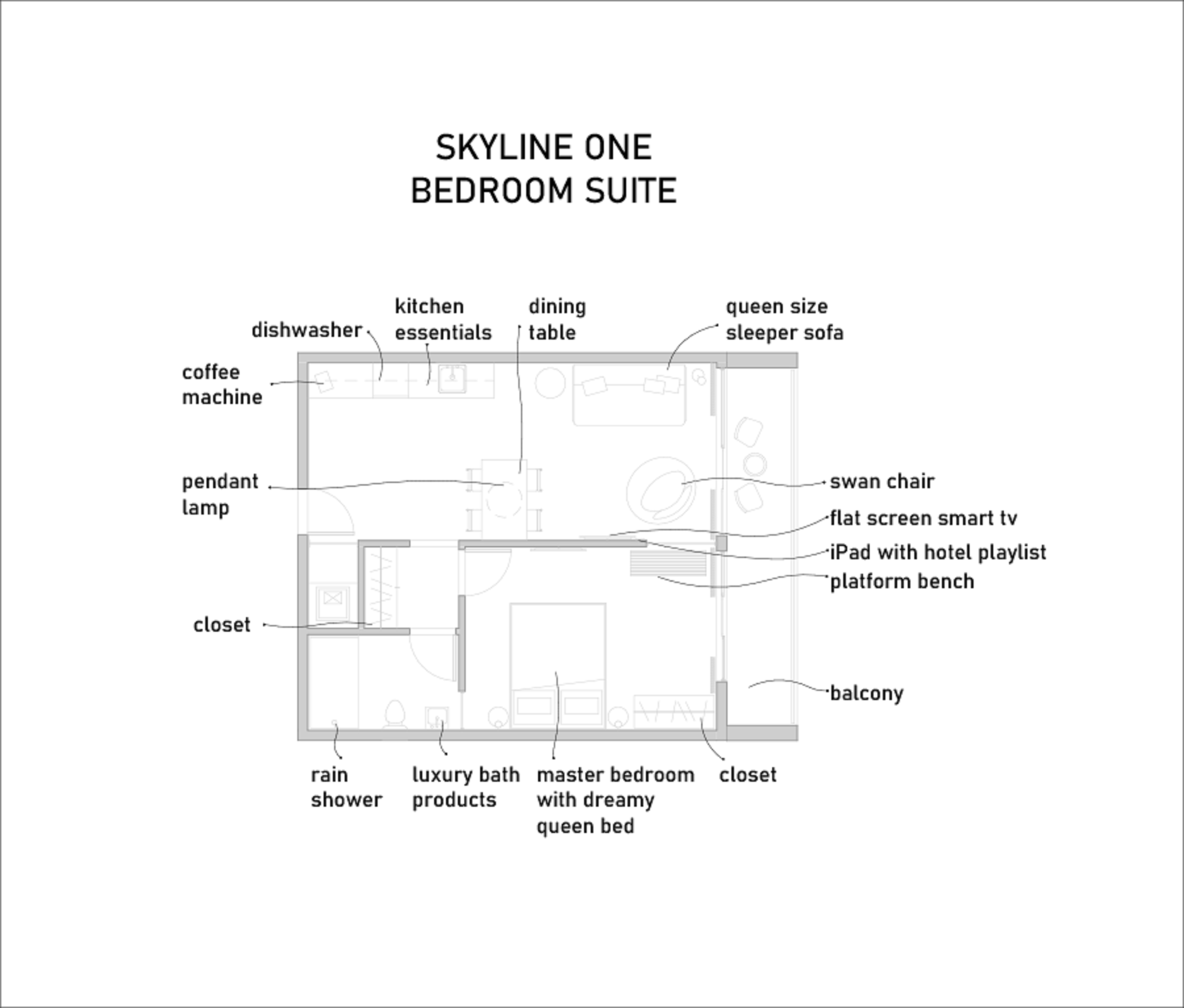 Suite One Bedroom