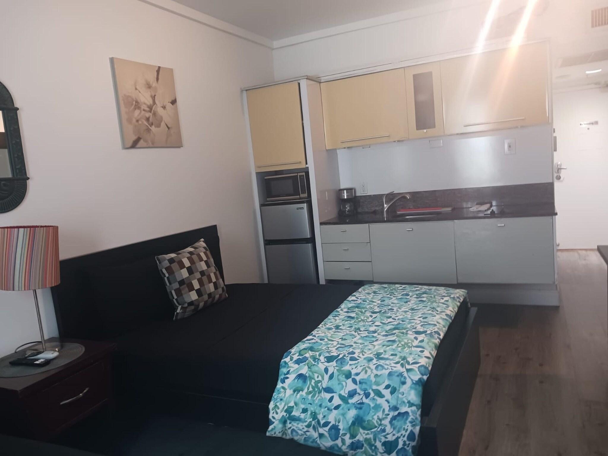 Studio City View Two Double Beds