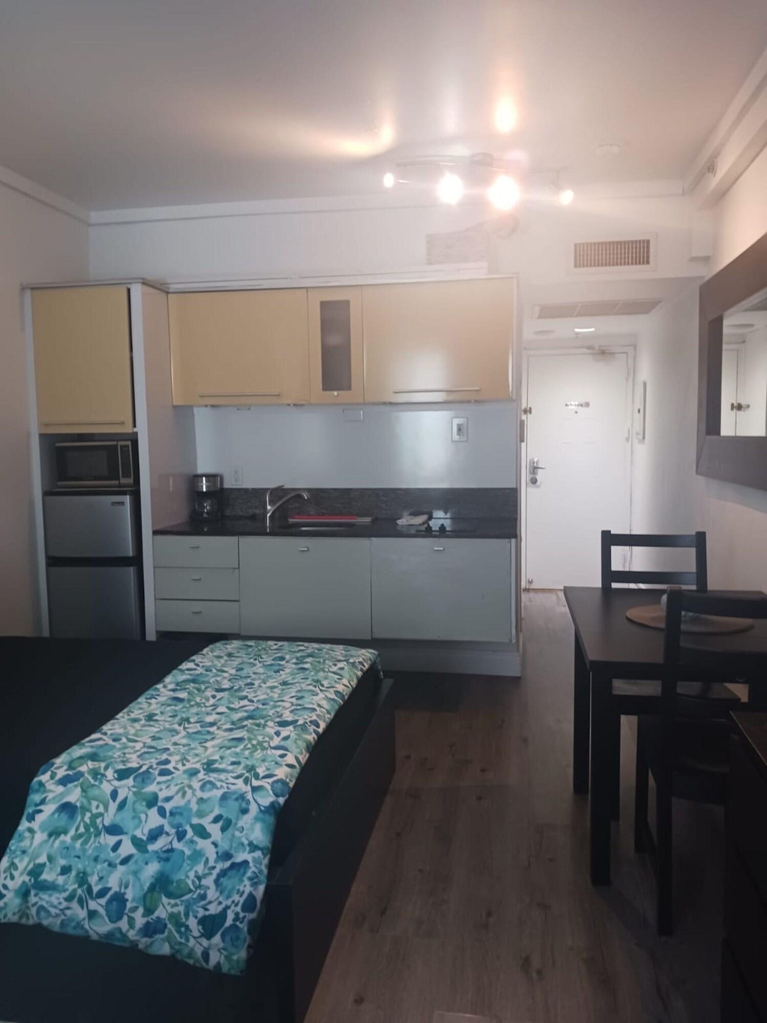 Studio City View Two Double Beds