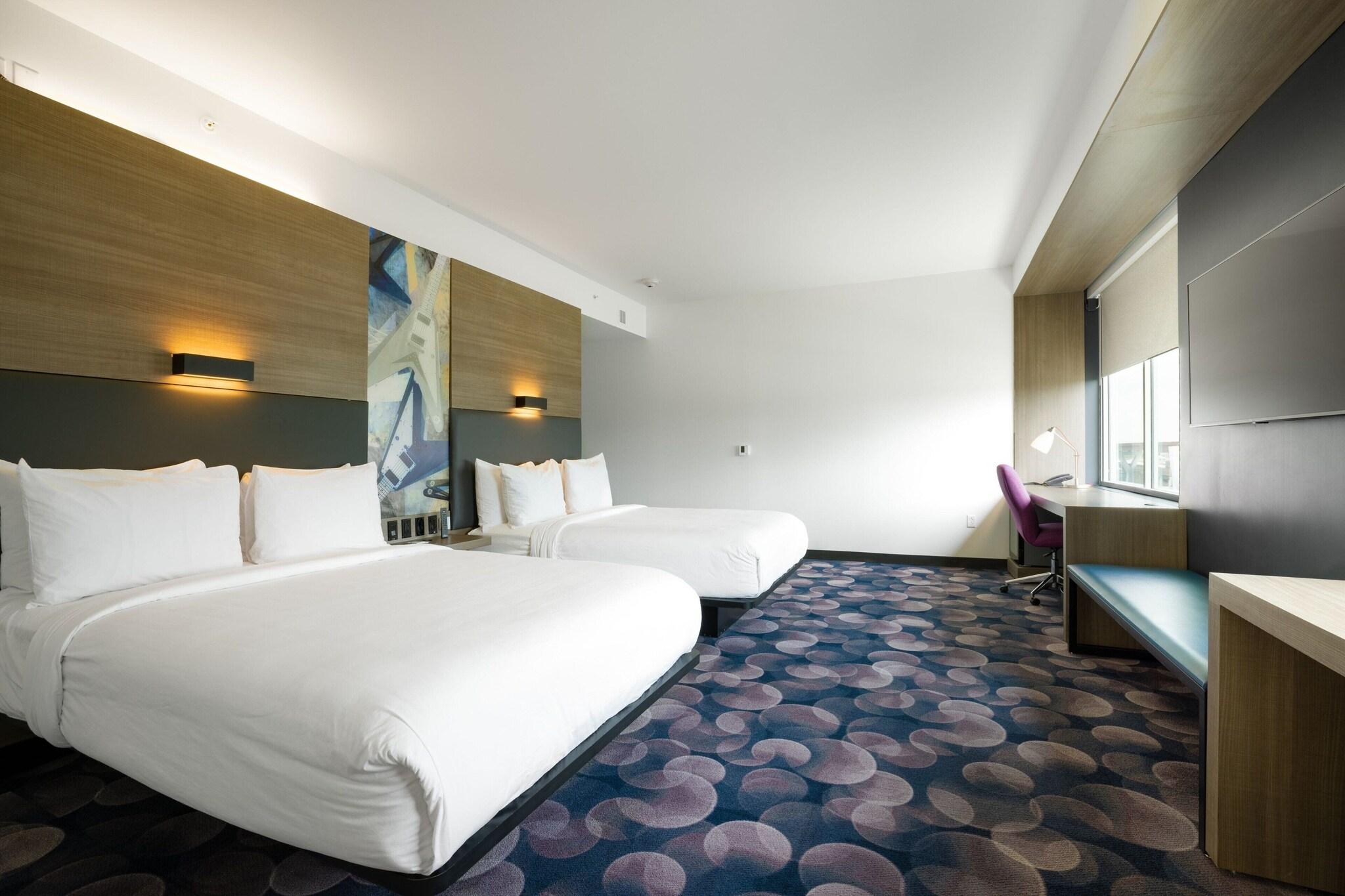 Quadruple Accessible-two Queen Beds