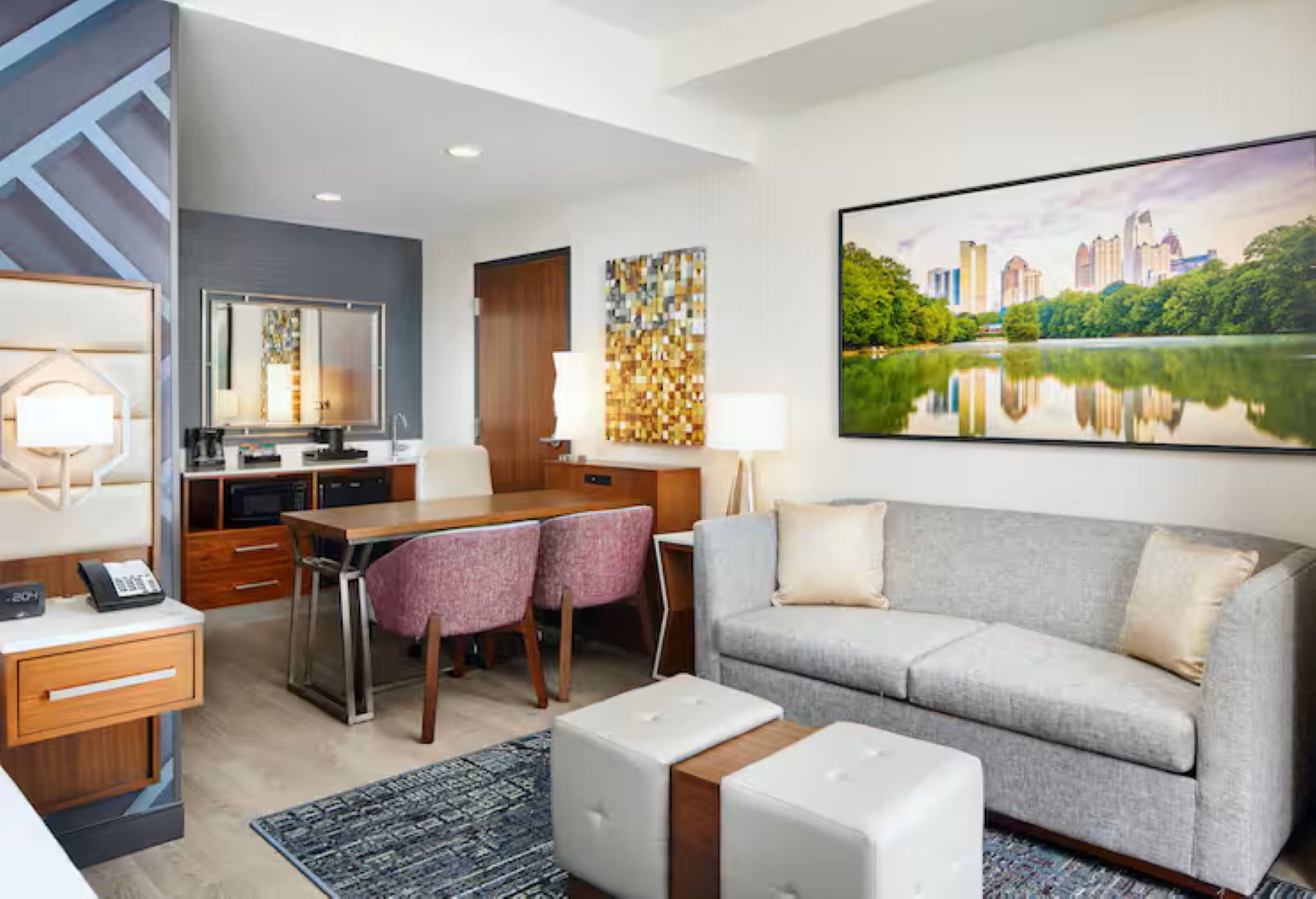 Studio King Size Bed