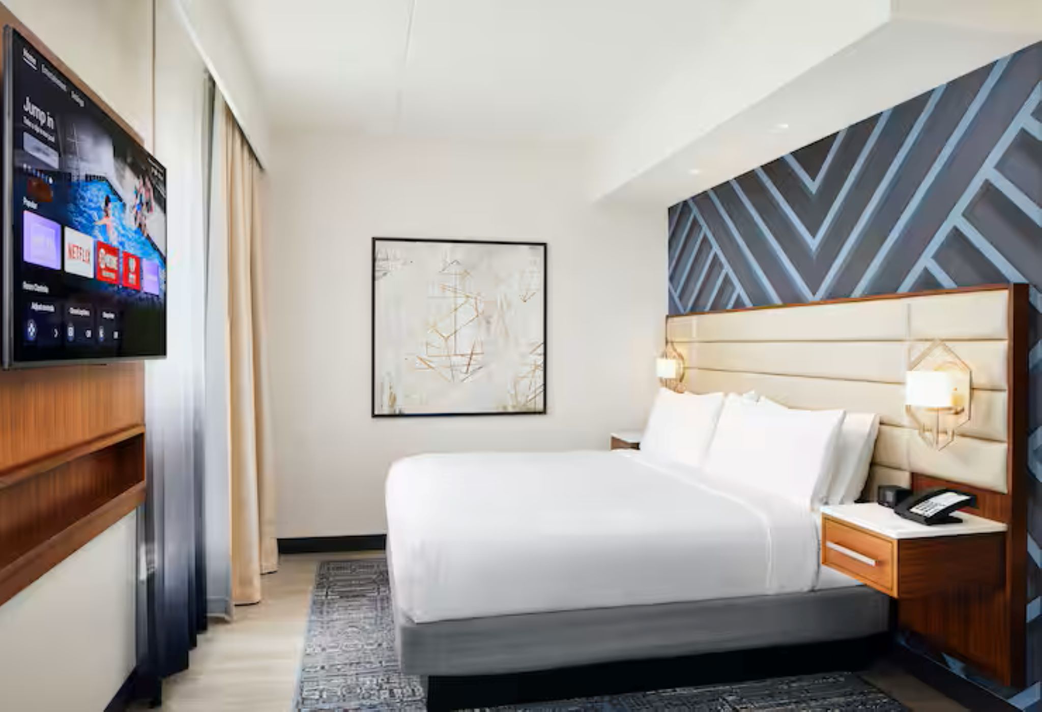 Studio King Size Bed