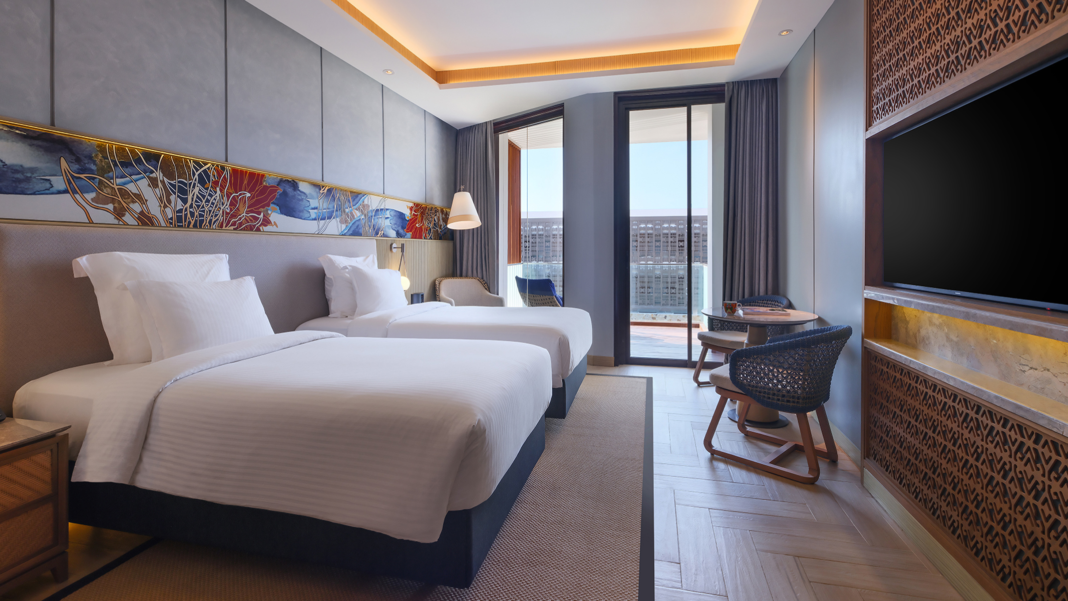 Twin Deluxe with Balcony