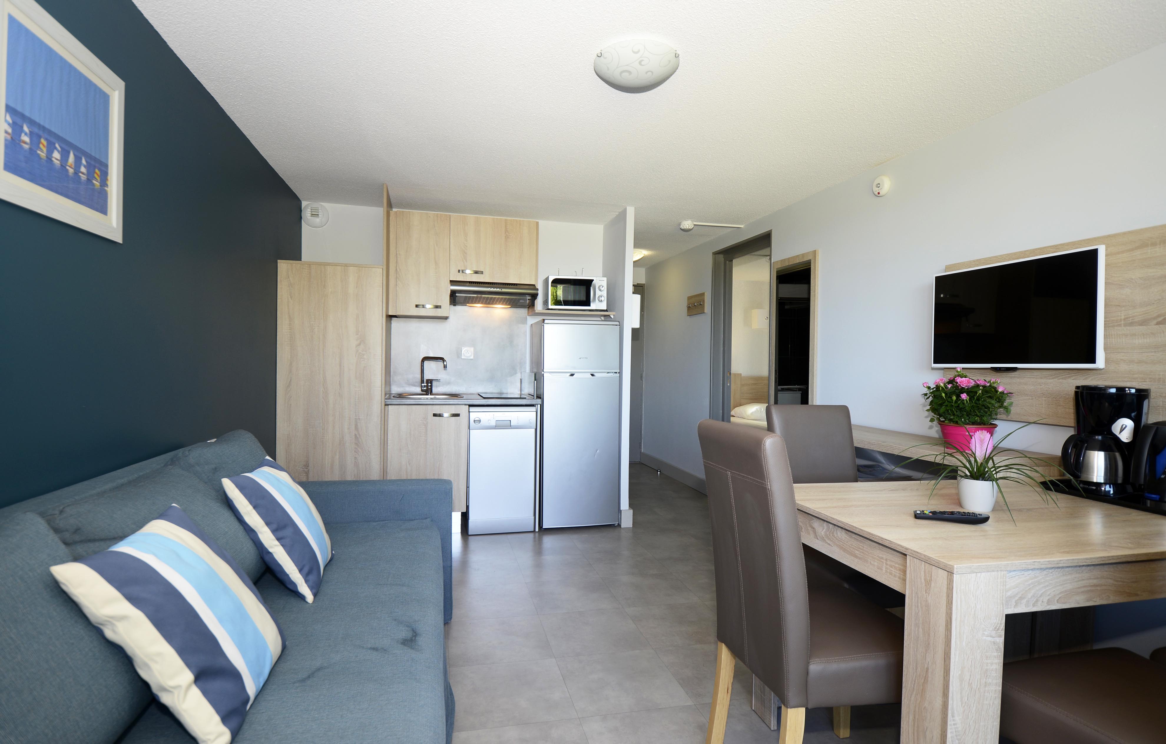 Apartment Capacity 4 One Bedroom