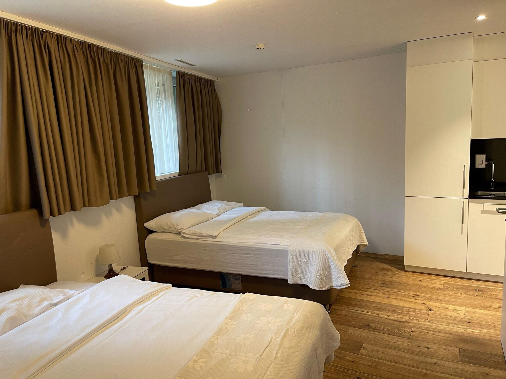 Family Room Two Double Beds One Bedroom 