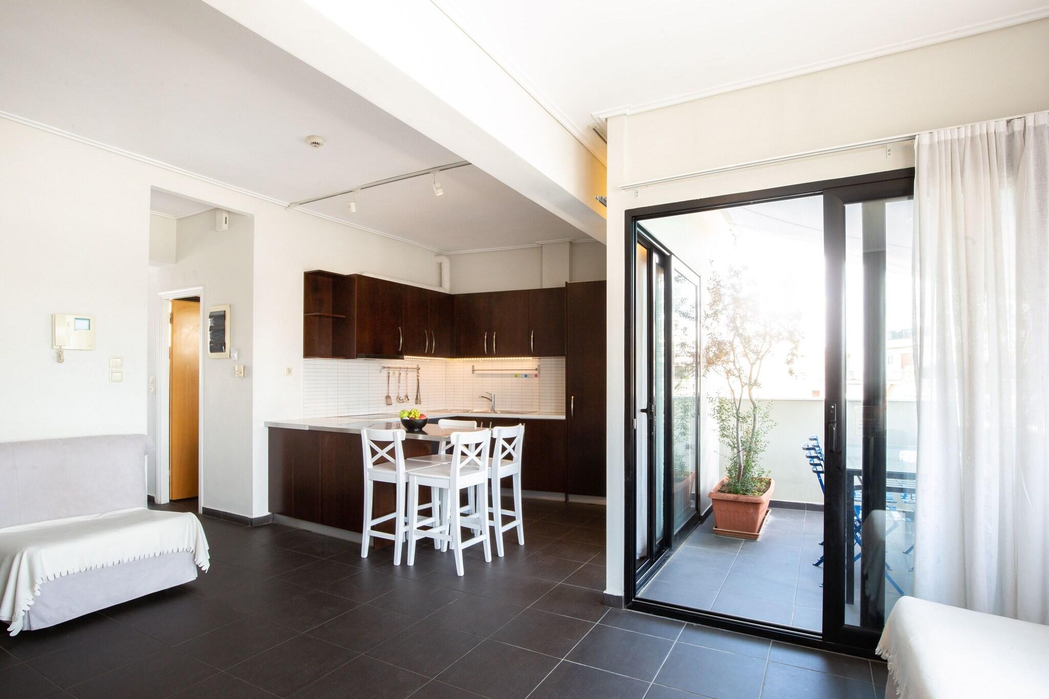 Family Room with Terrace with Views