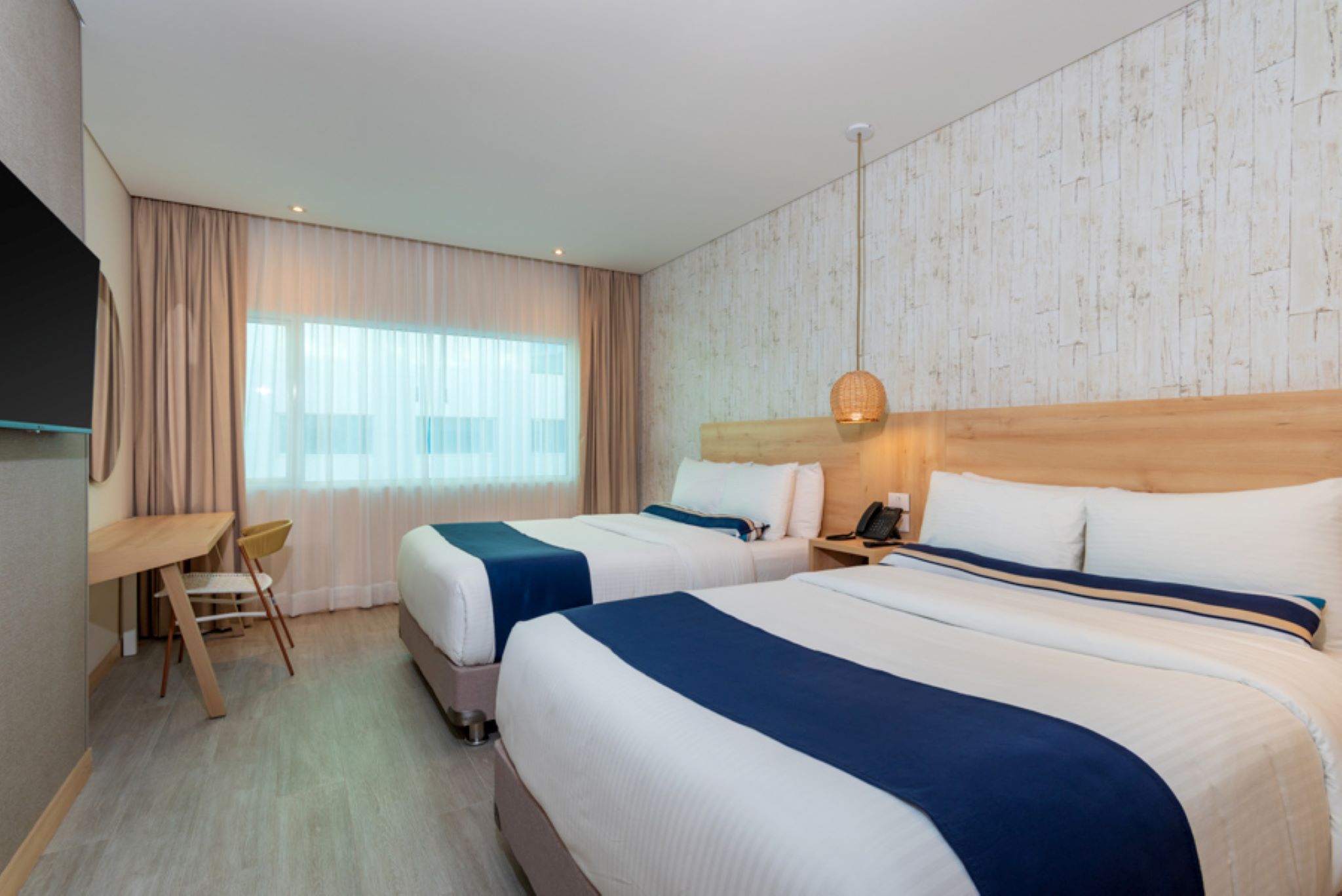 Room Ocean View Two Double Beds