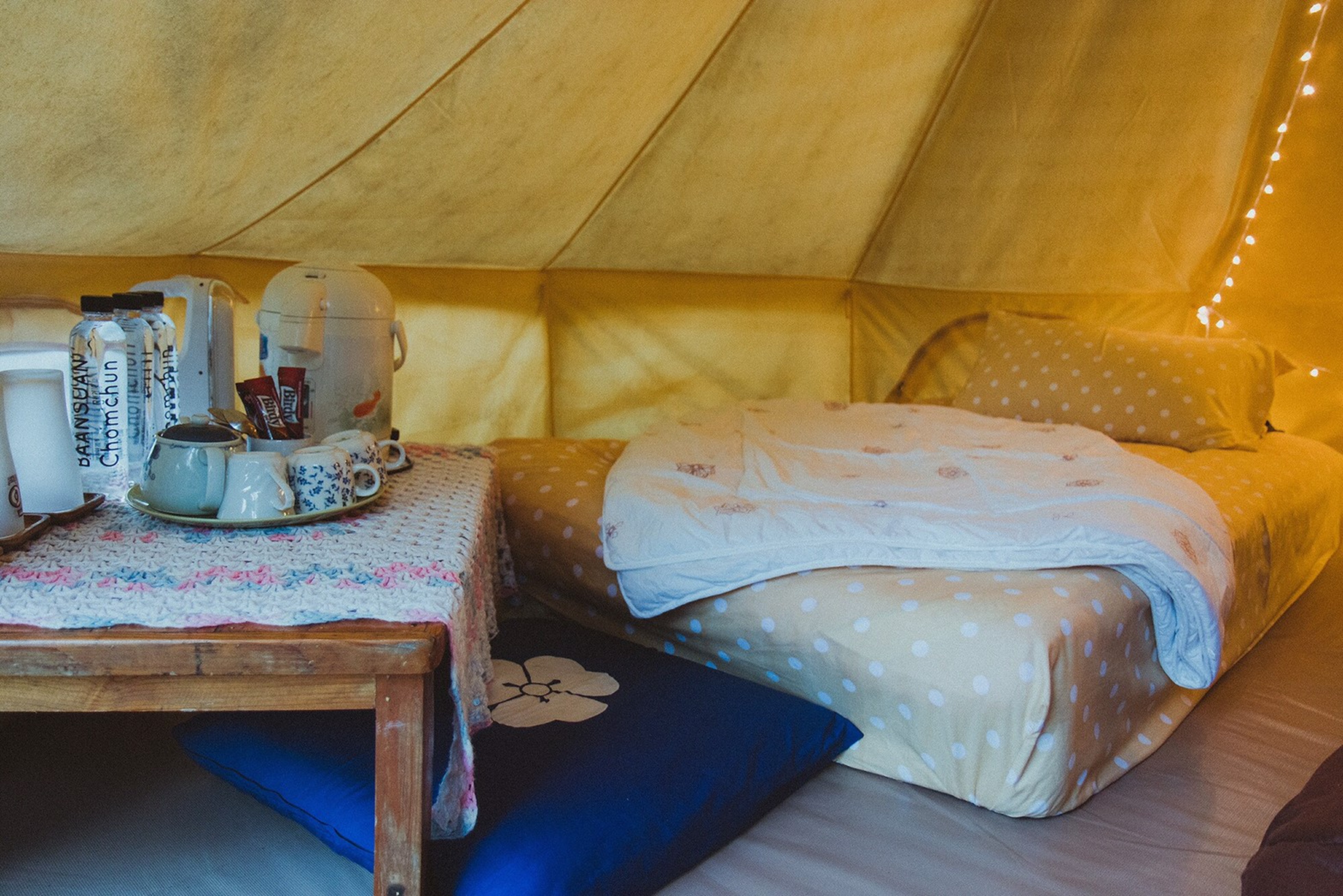 Tent with Shared Bathroom