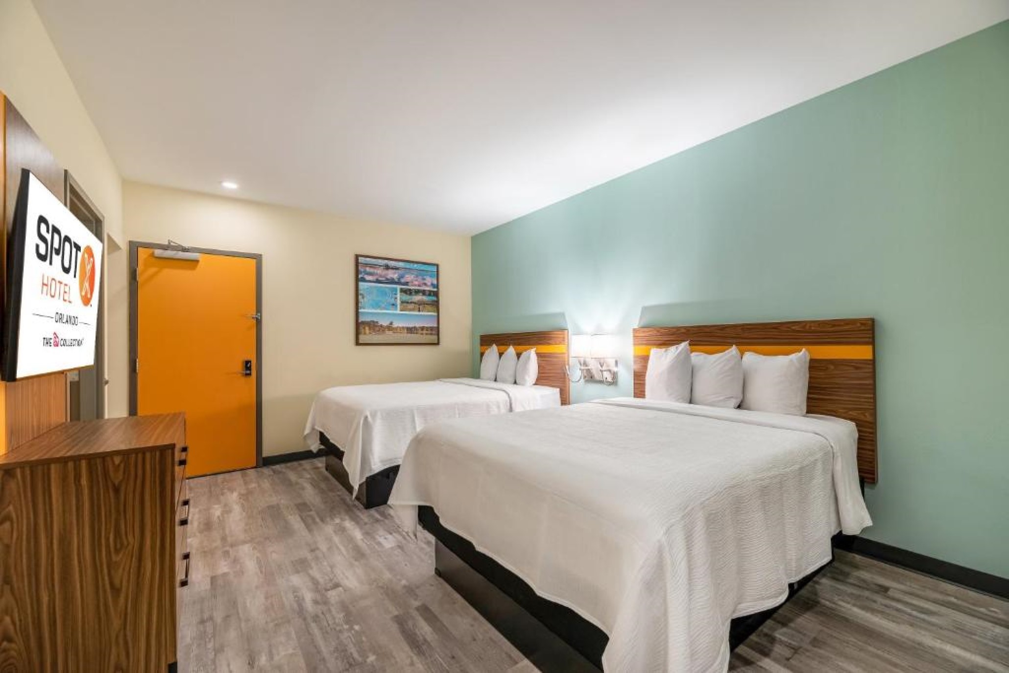 Double Two Queen Beds