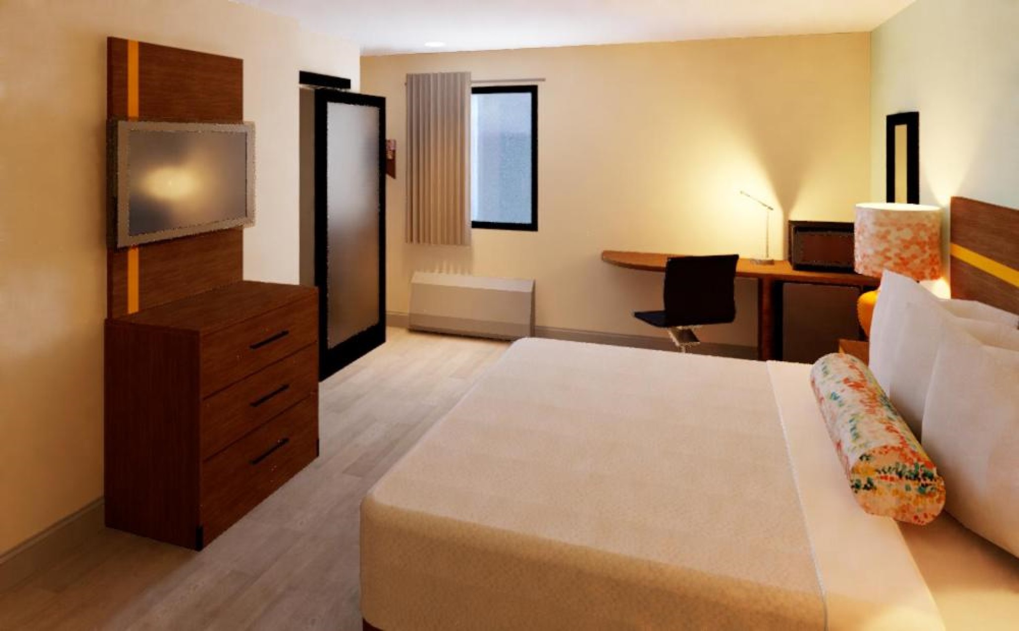 Double Business King Bed