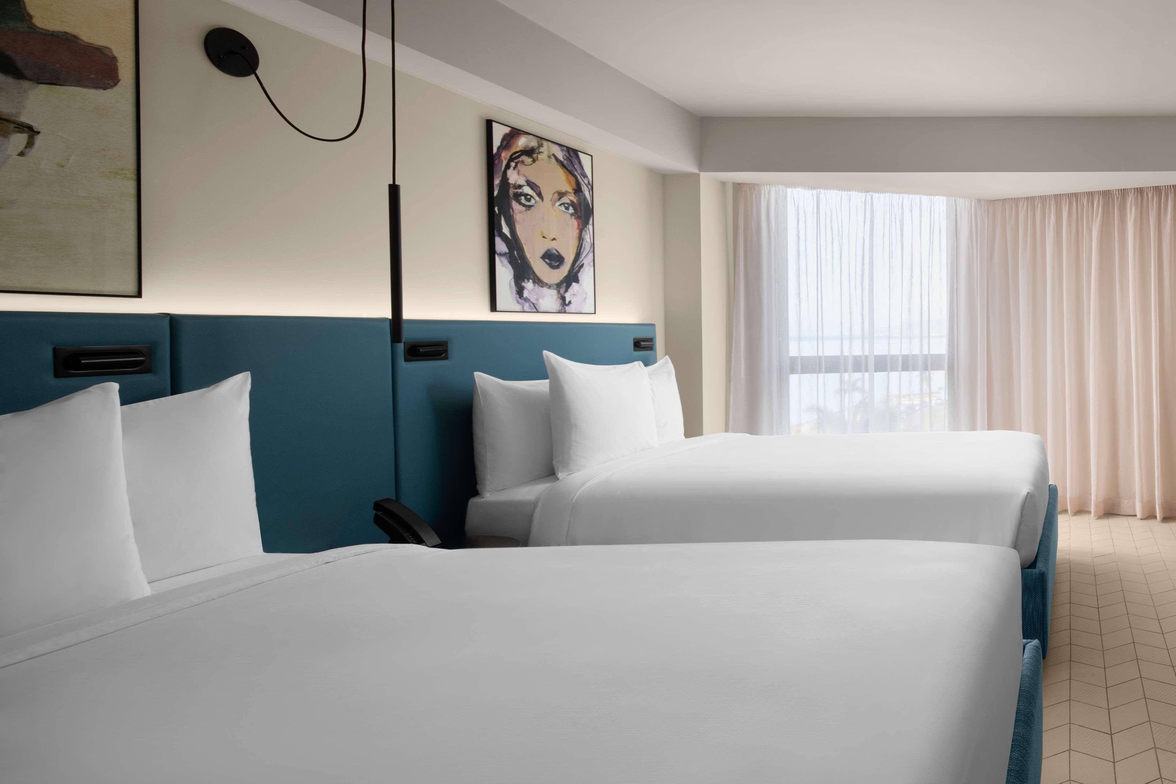 Twin Two Double Beds