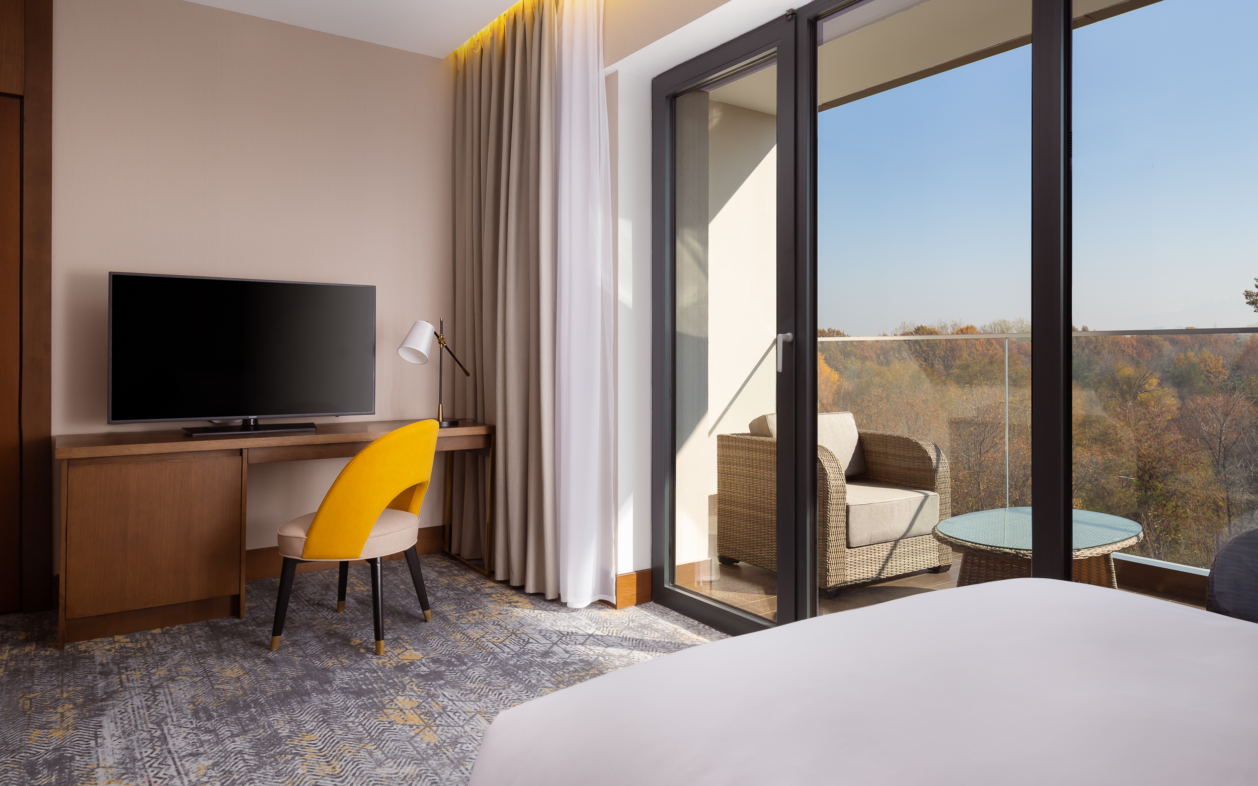 Twin Deluxe Mountain View