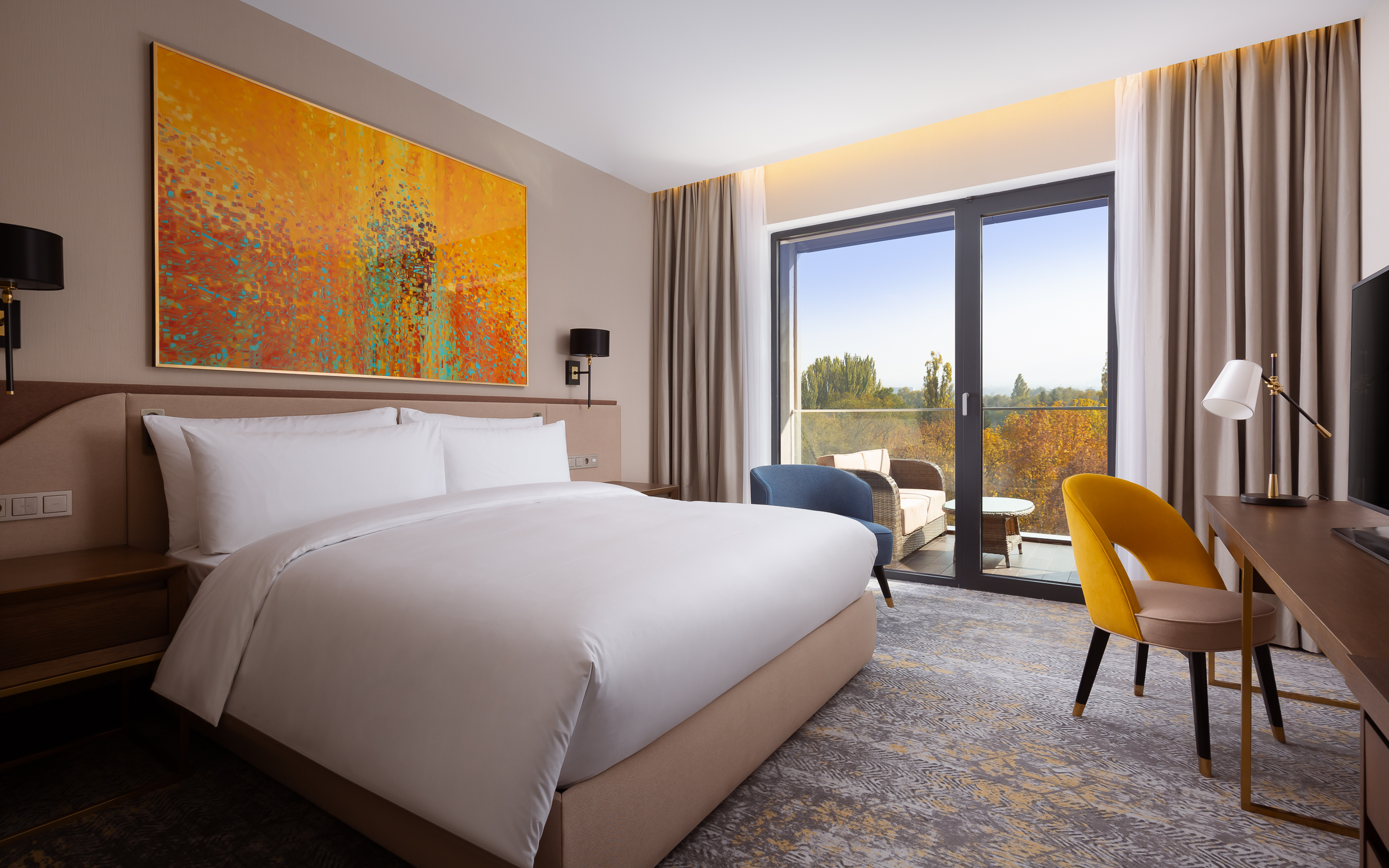 Double Classic Mountain View