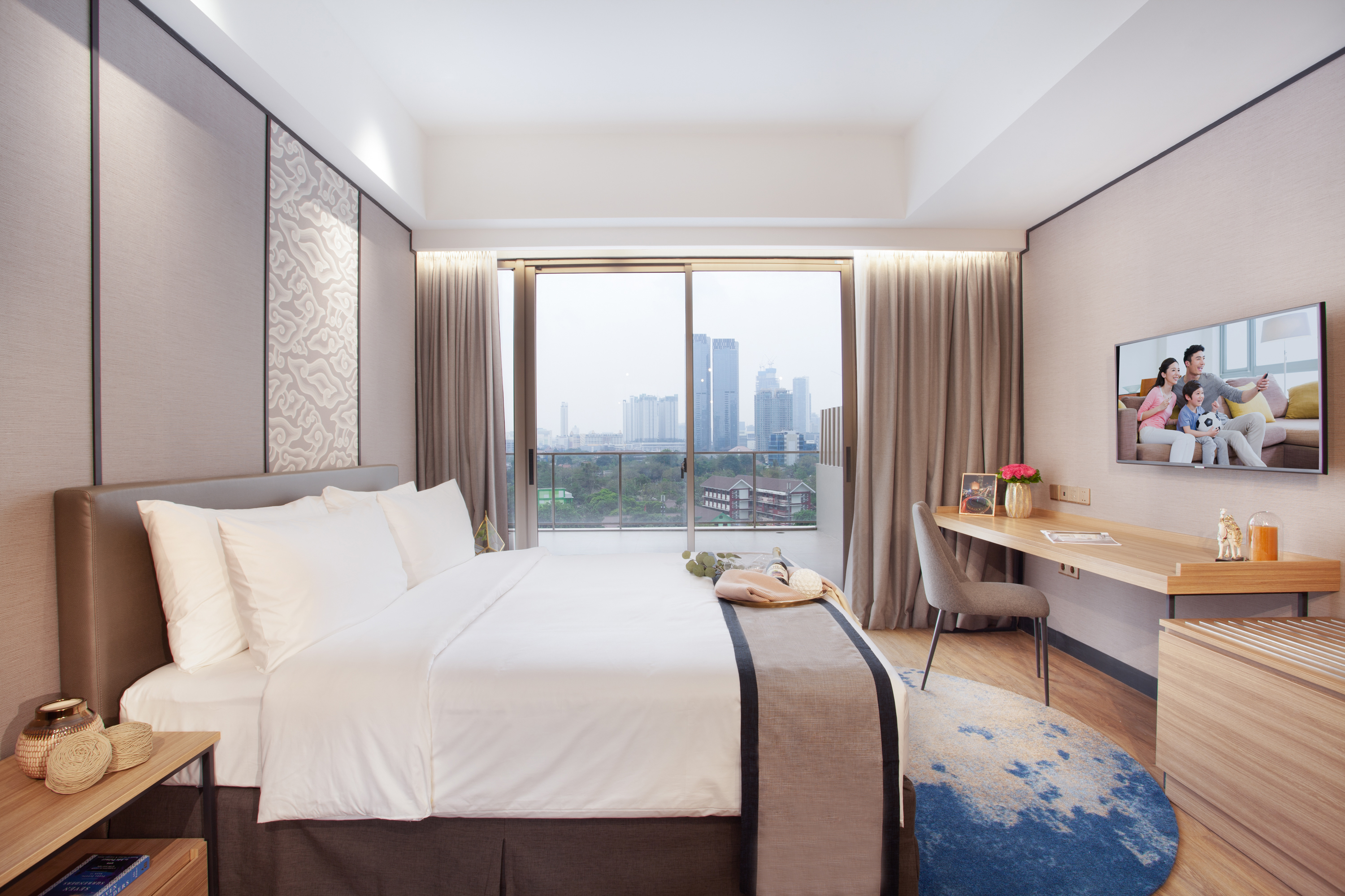 Double or Twin Deluxe Two Bedroom