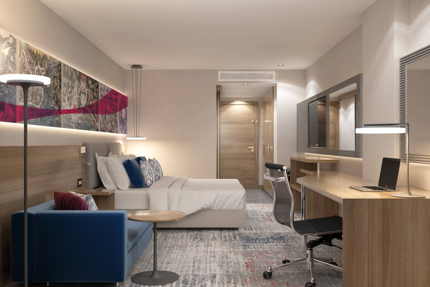 Single Deluxe King Bed