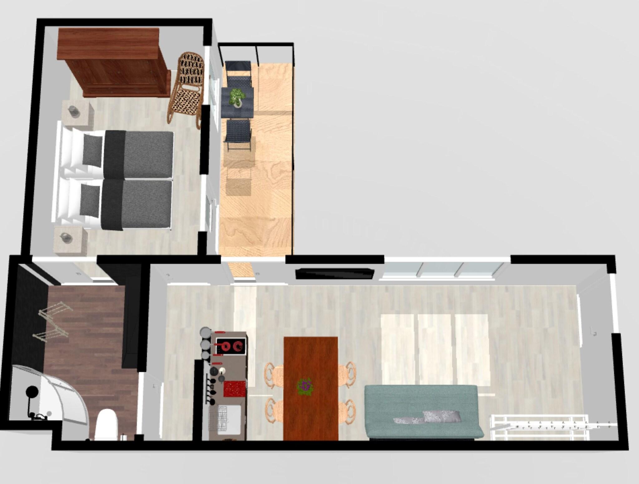 Apartment with Views