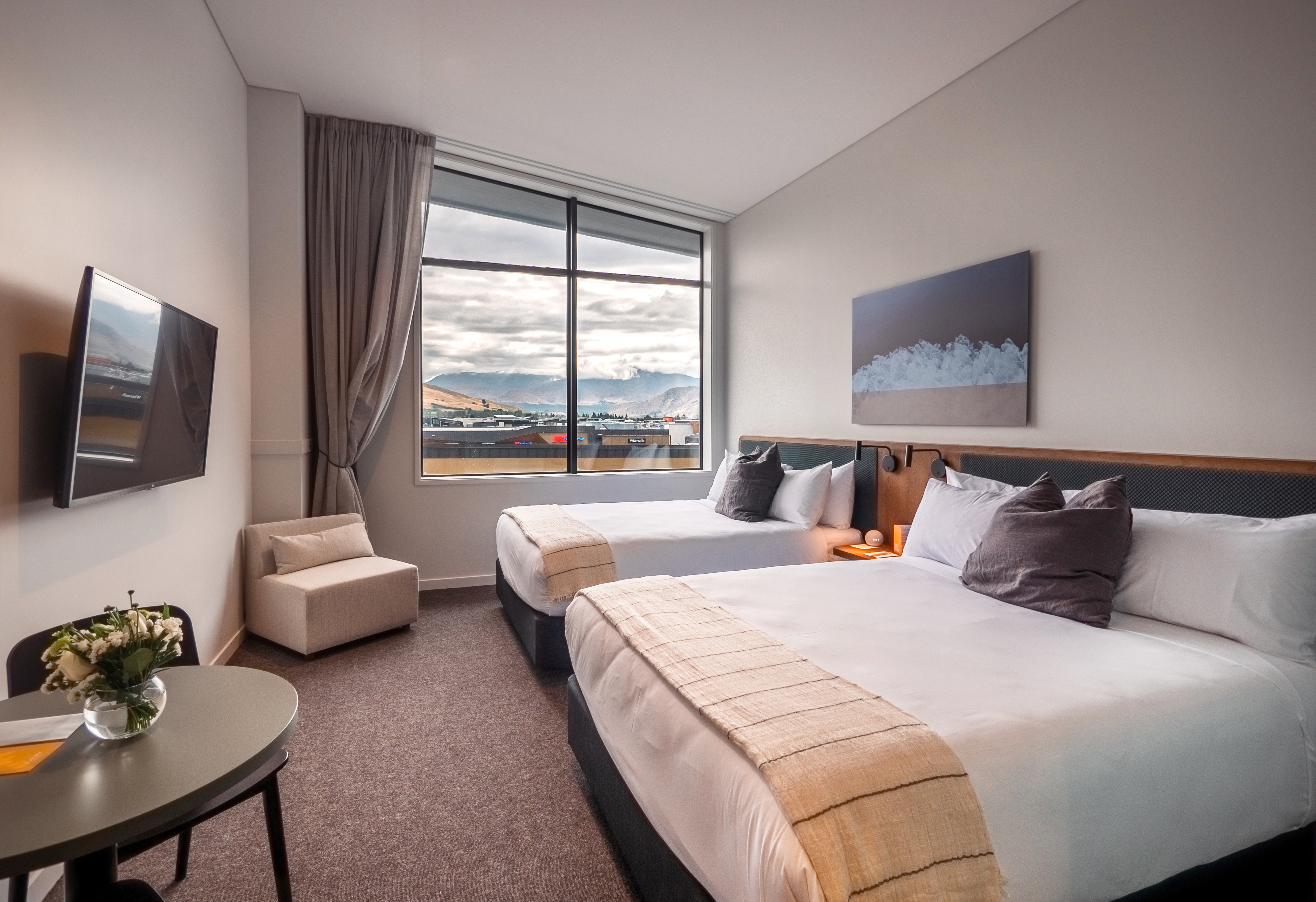 Twin Two Queen Beds with Views