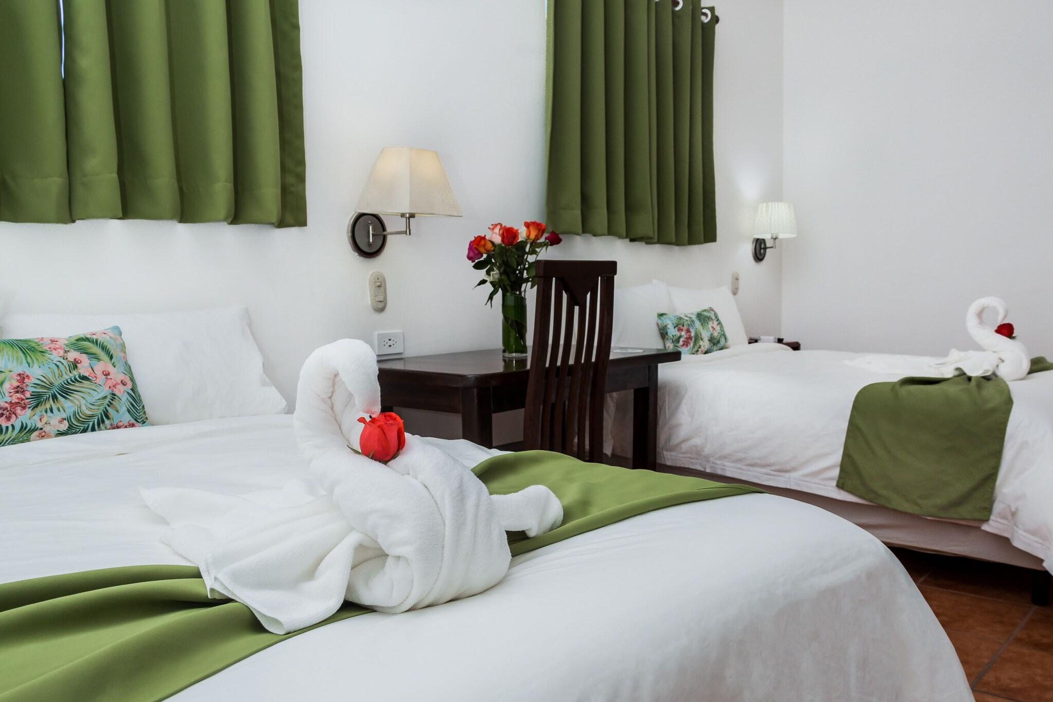 Double Two Double Beds