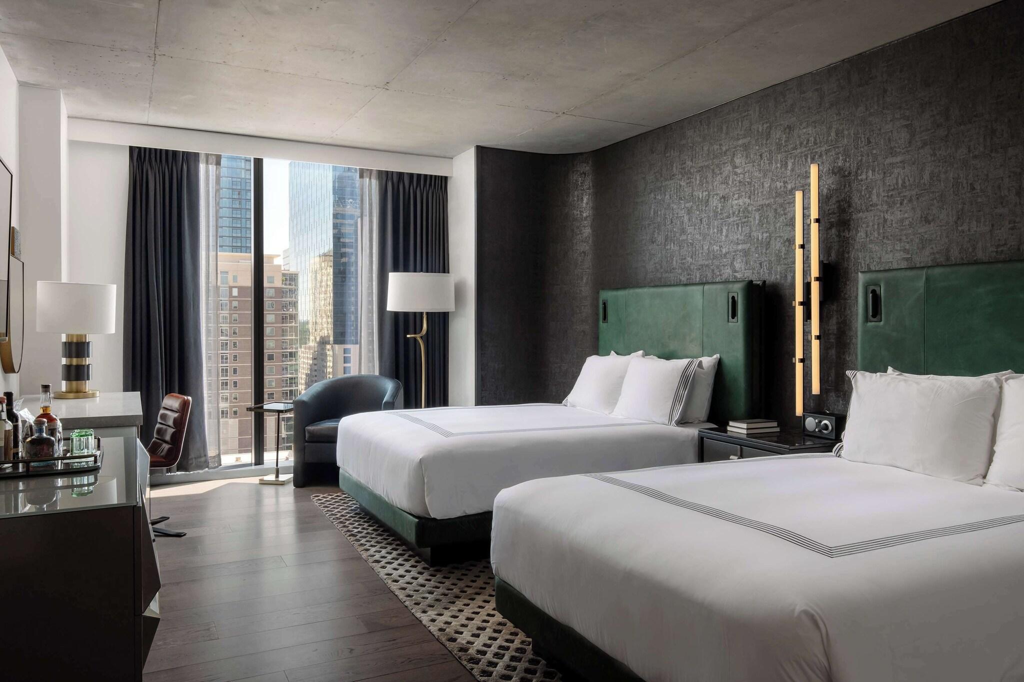 Double Two Queen Beds Pool View