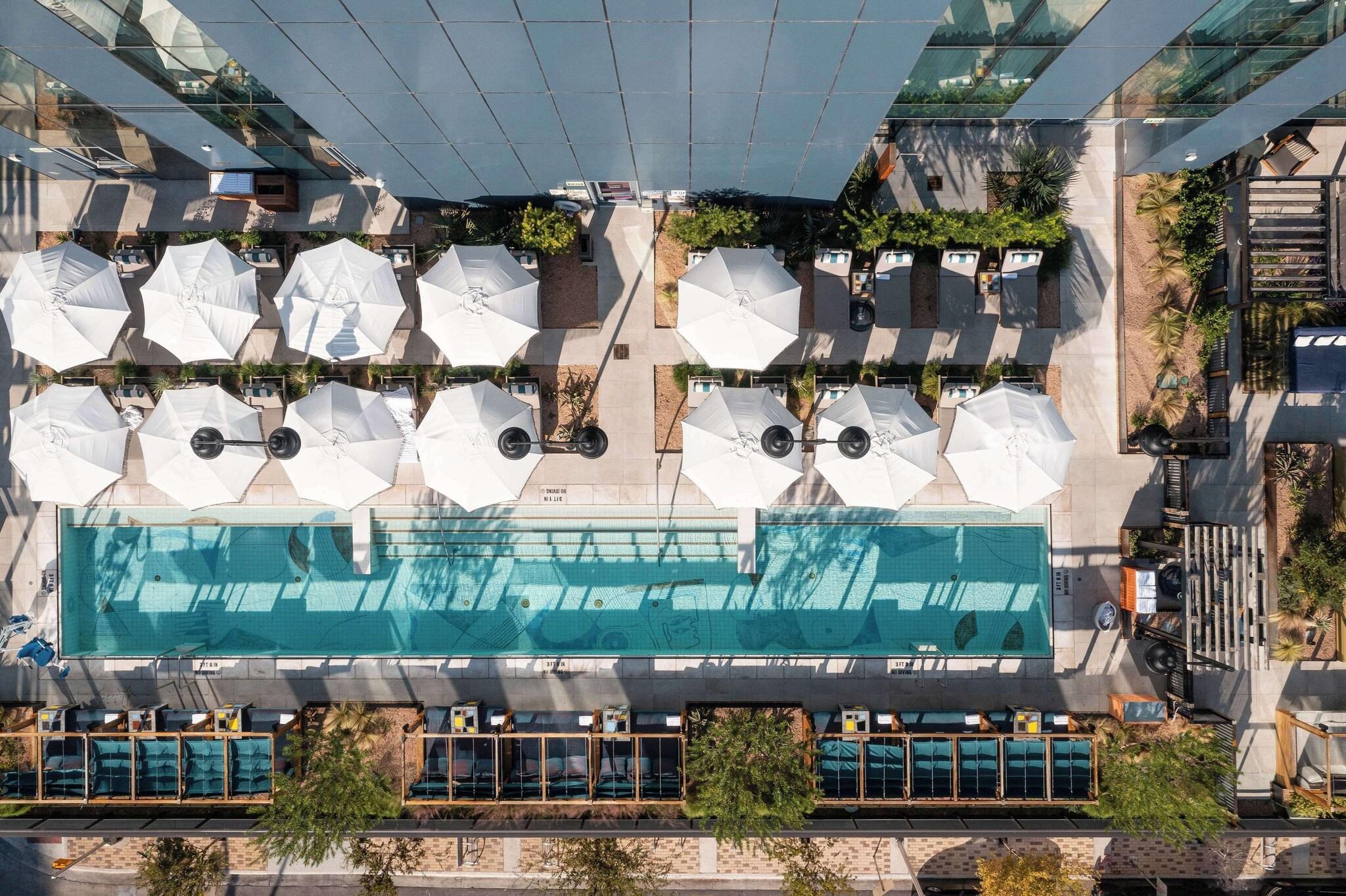 Double Two Queen Beds Pool View