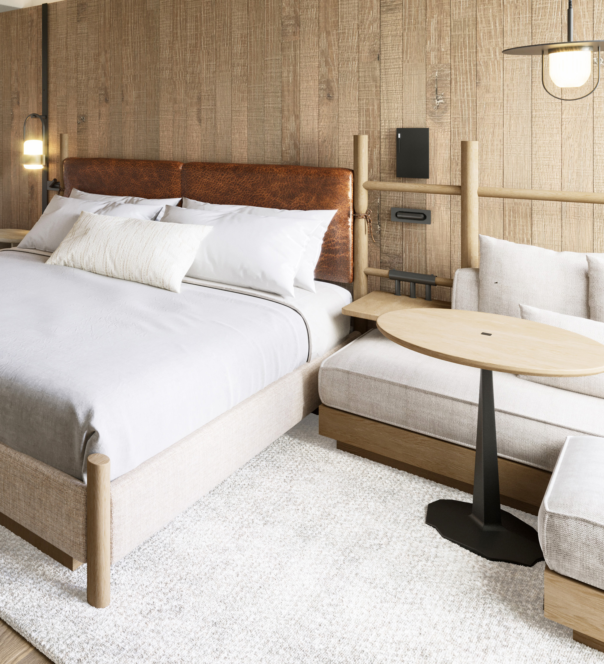 Double Two Queen Beds