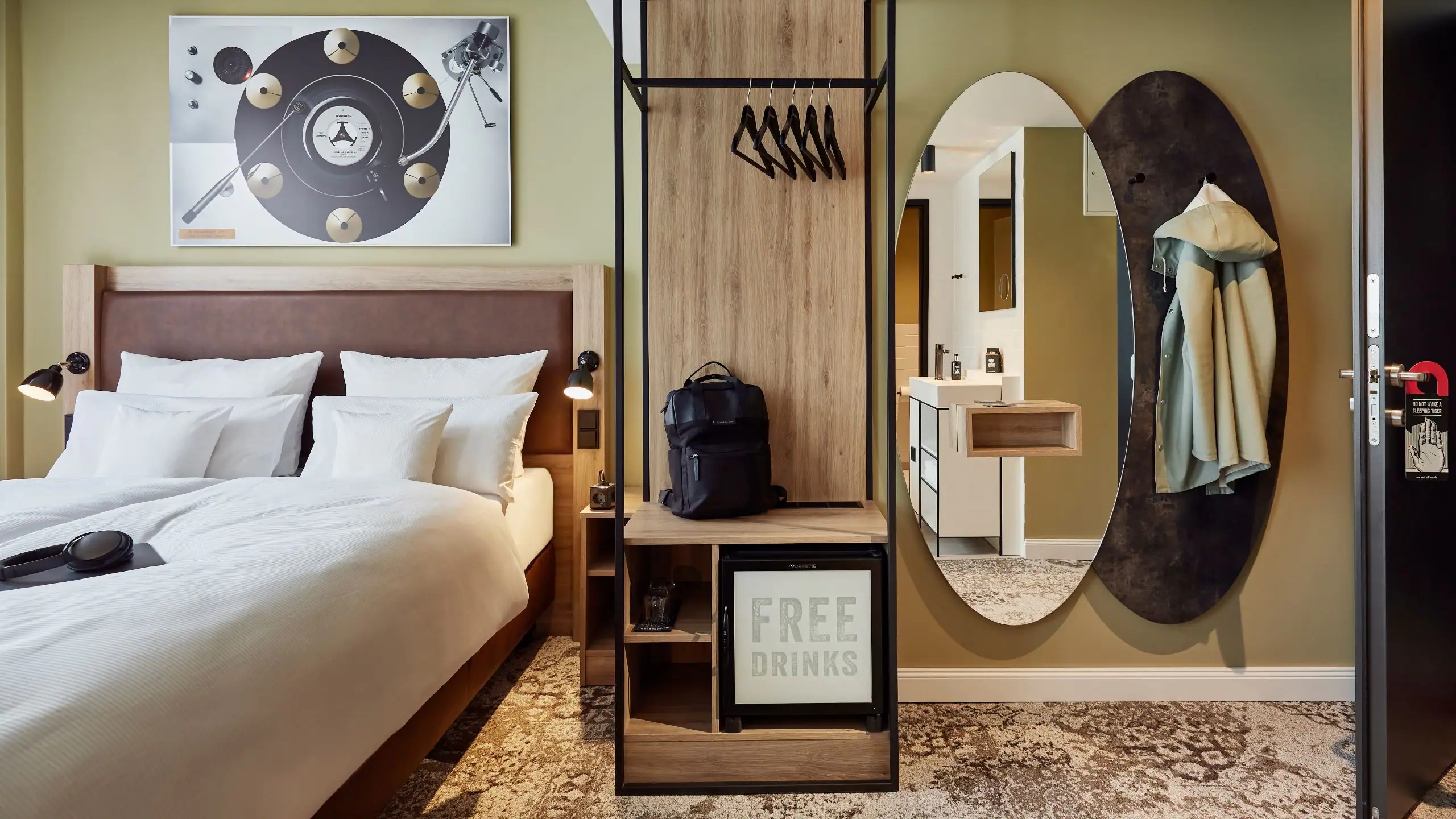 Double King Size Bed