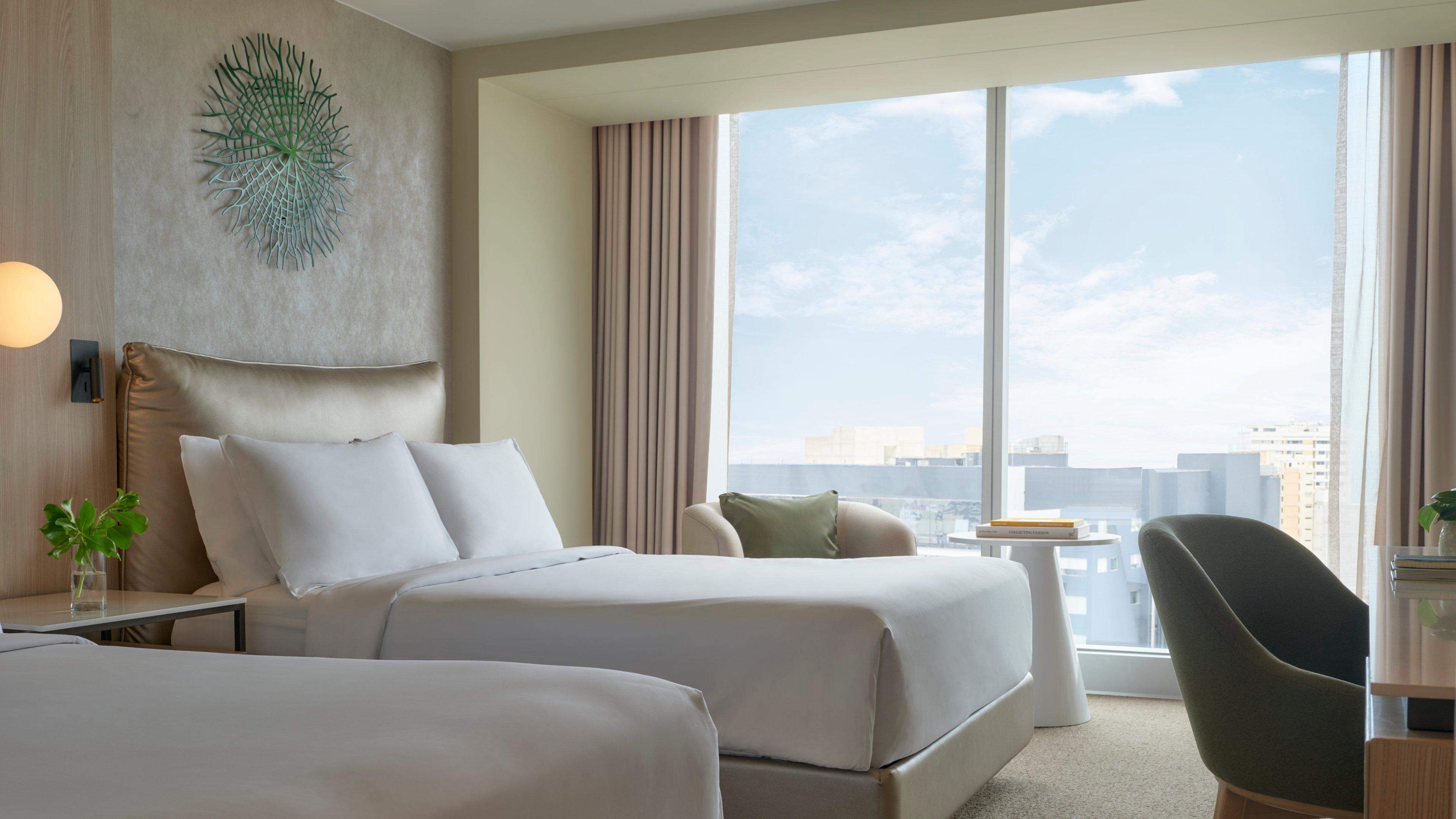 Double Two Double Beds Premium