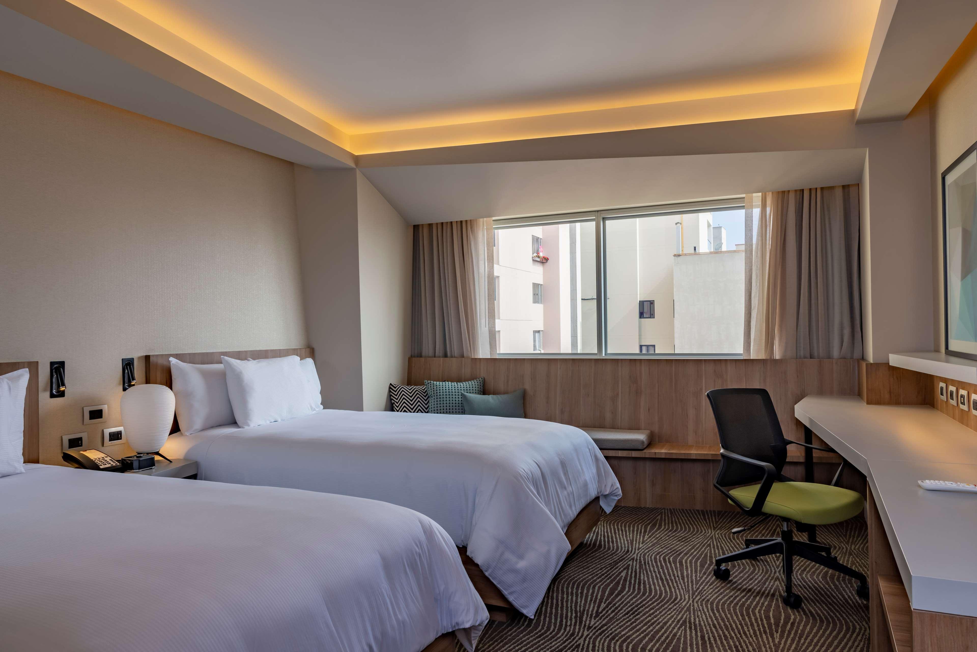 Twin City View Two Double Beds