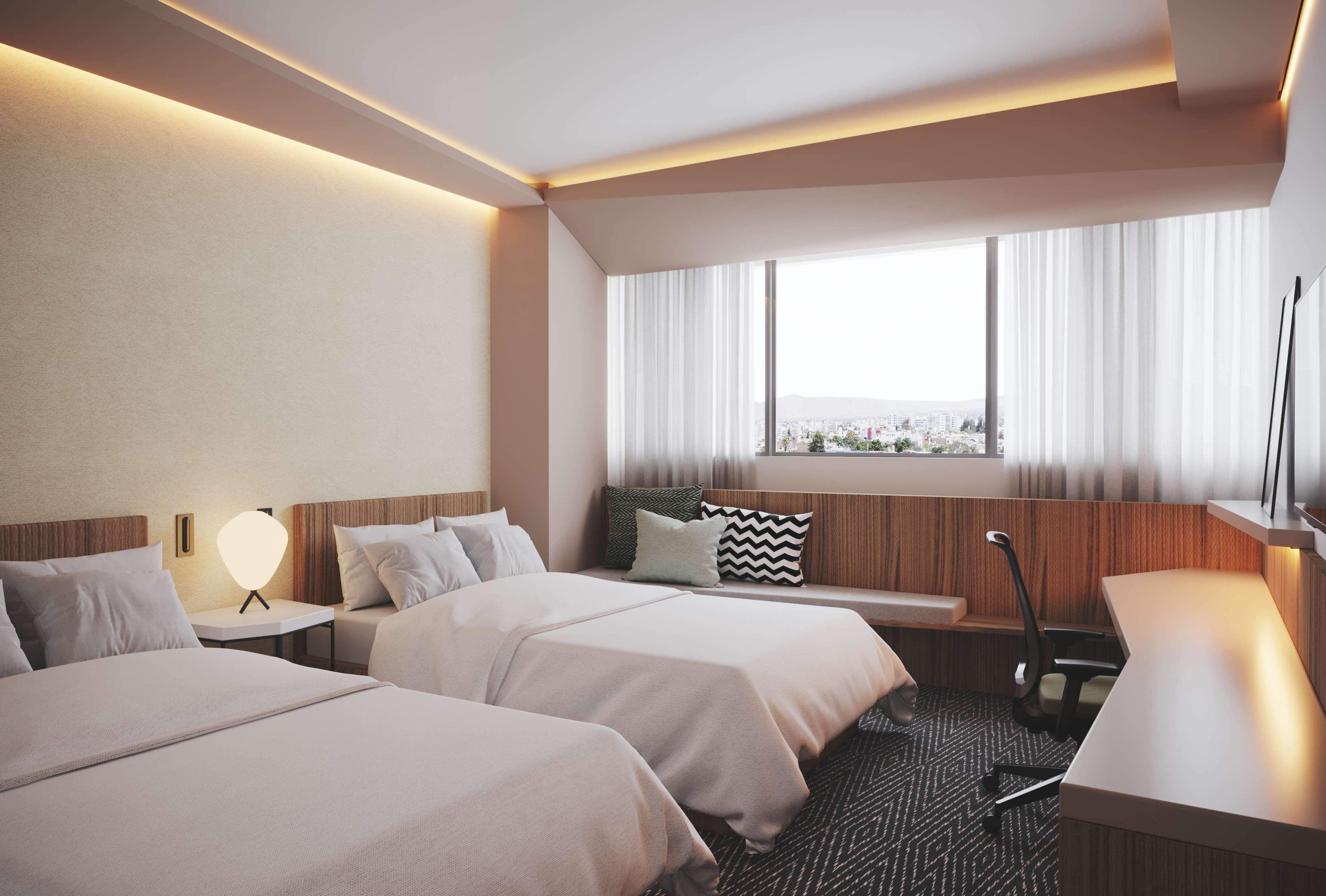 Twin City View Two Double Beds