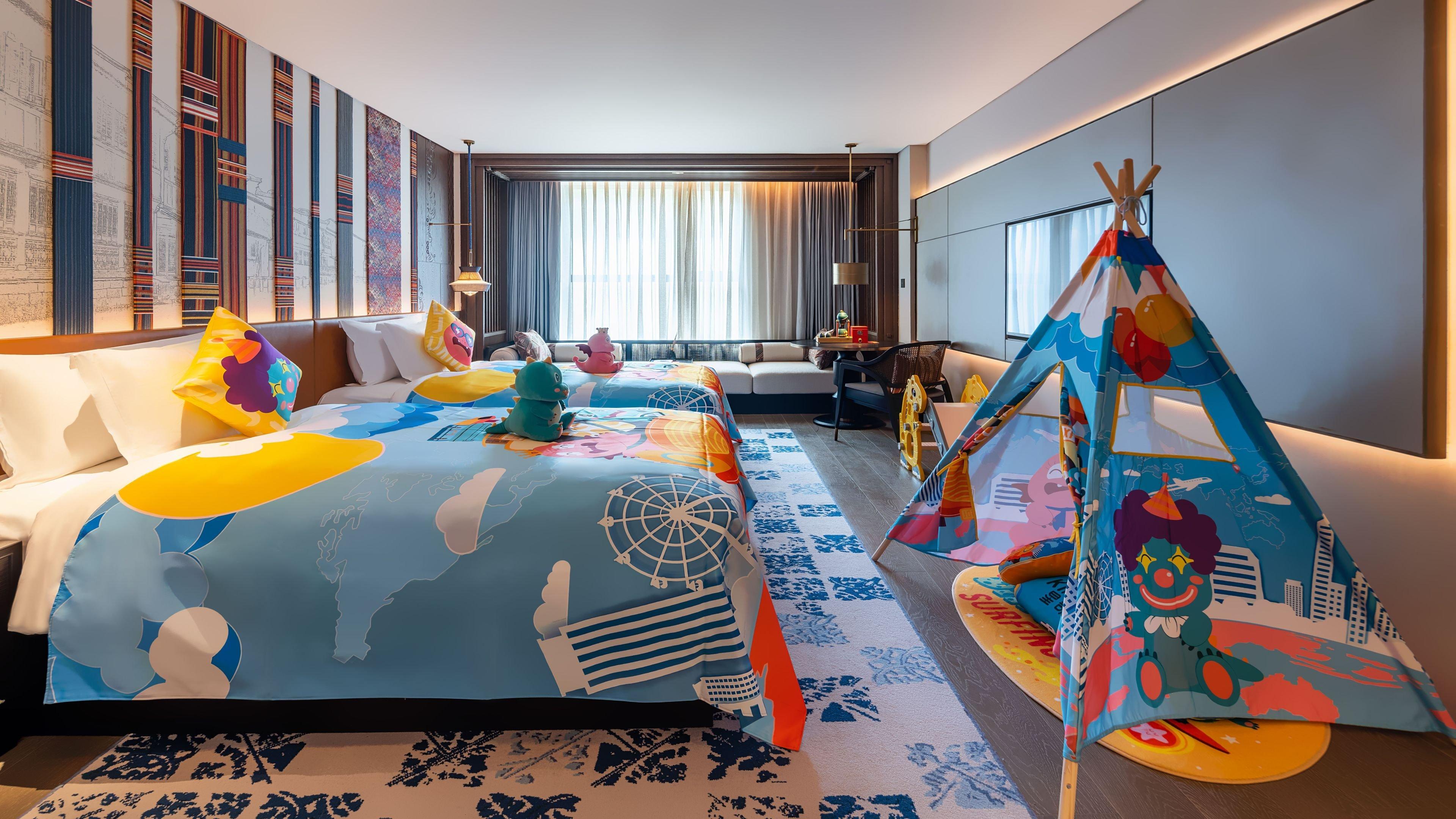 Double Two Double Beds