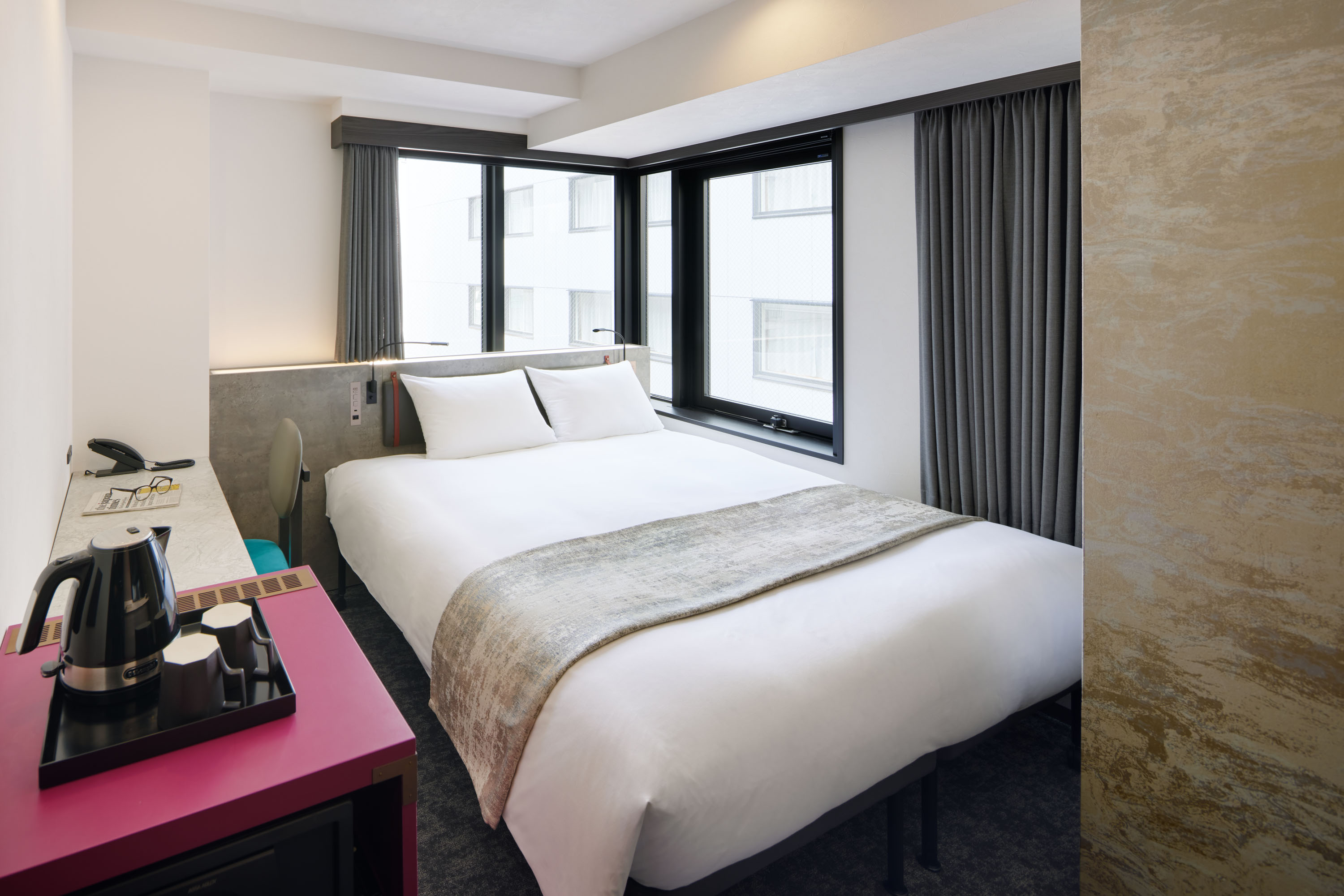 Double Single King Size Bed