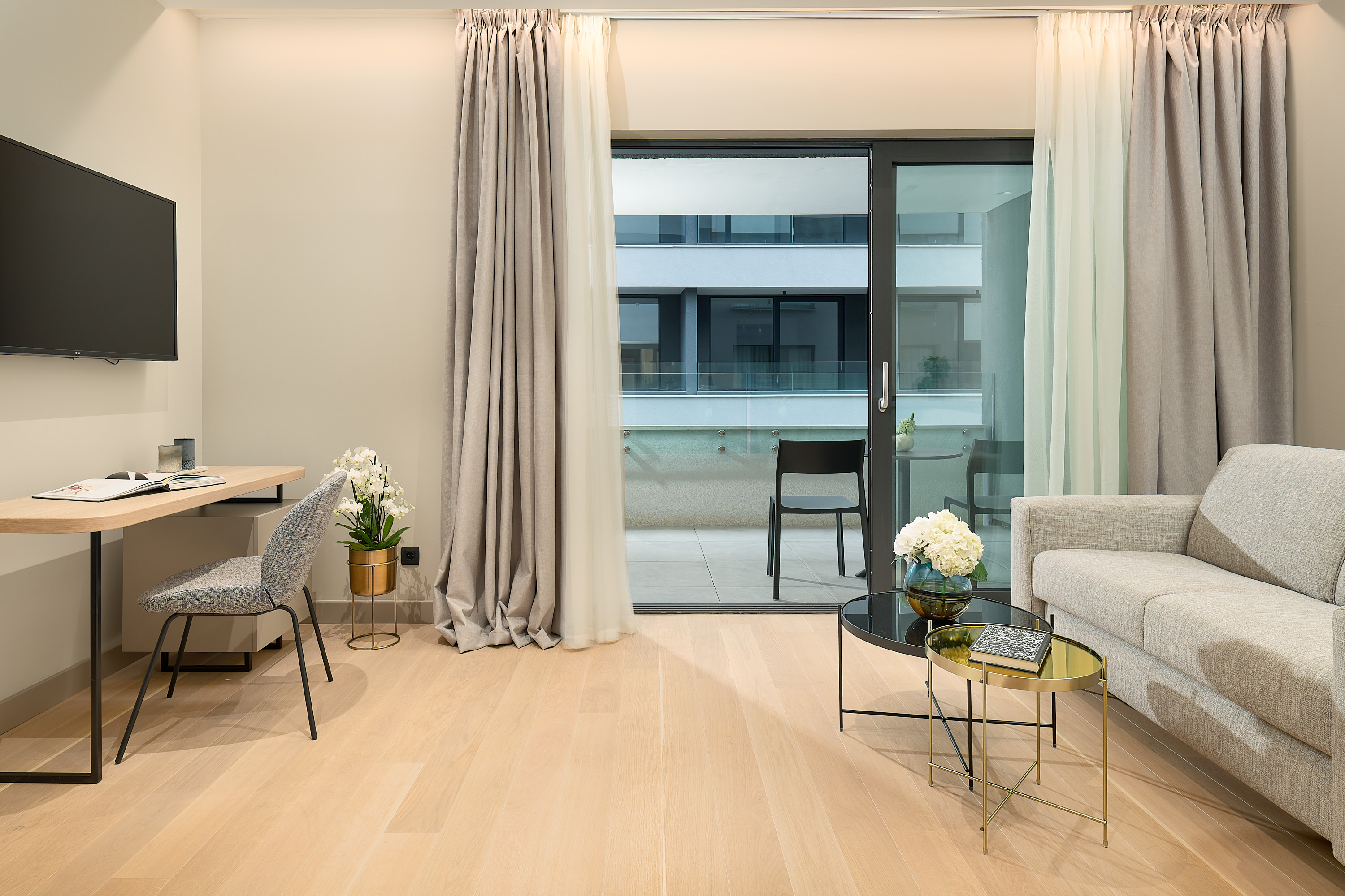 Family Room with Balcony